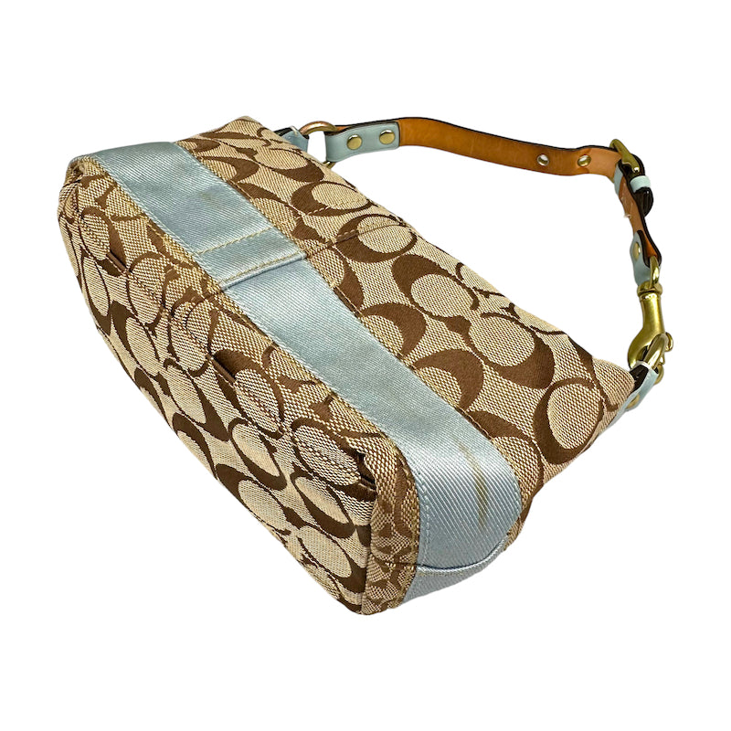 COACH SIGNATURE CANVAS POCHETTE SHOULDER BAG Top Floor Gallery