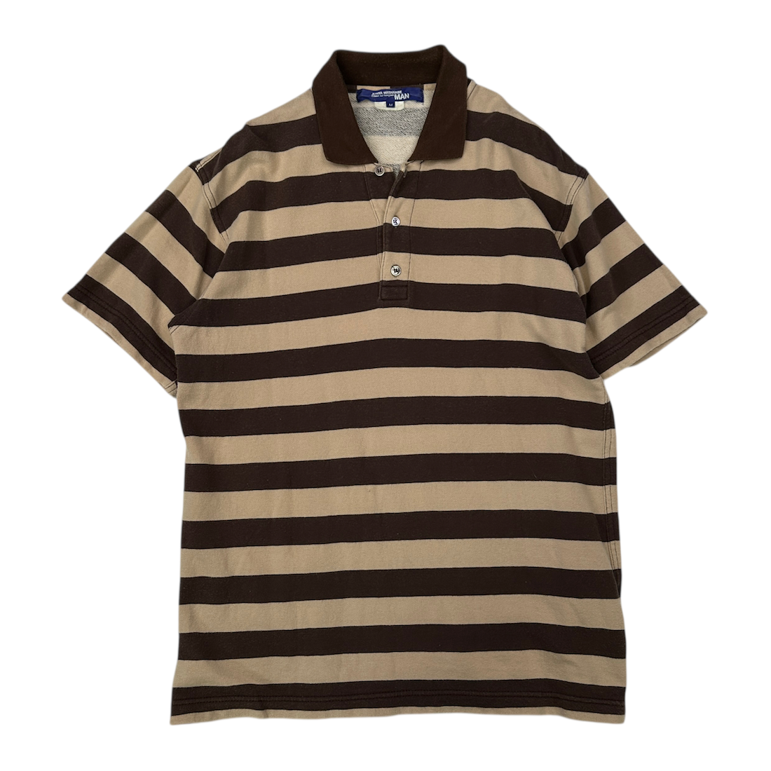 M) CDG JUNYA WATANABE MAN 2005 STRIPED POLO – Top Floor Gallery