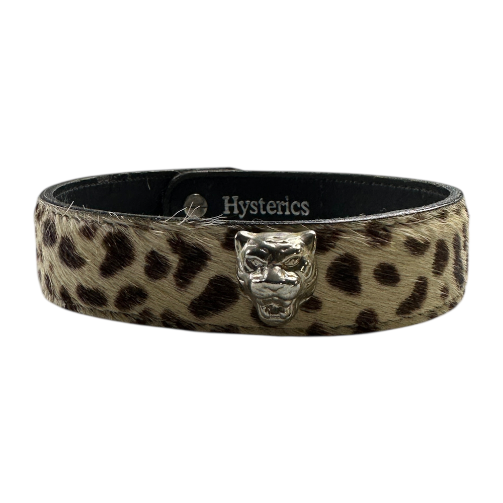 HYSTERIC GLAMOUR LEOPARD PRINT CHOKER – Top Floor Gallery