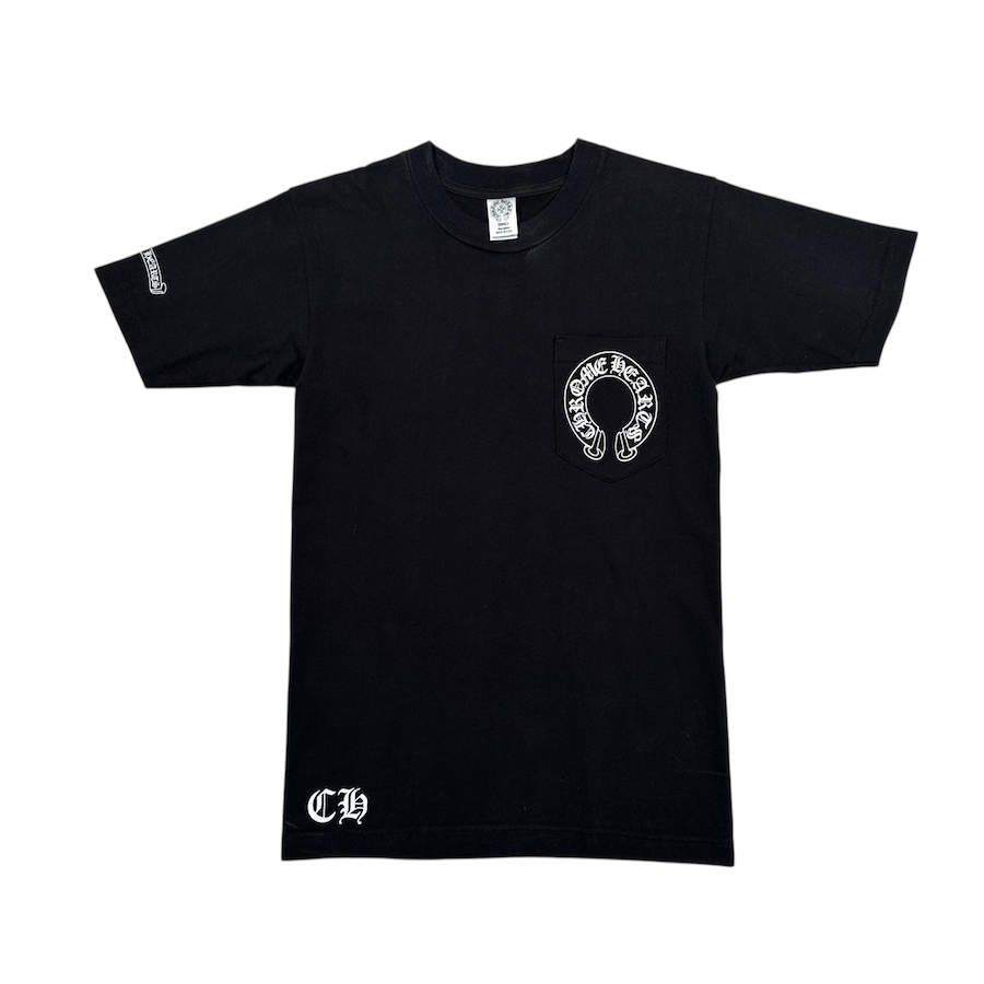 CHROME HEARTS 'MADE IN HOLLYWOOD' T-SHIRT - BLACK – Top Floor Gallery