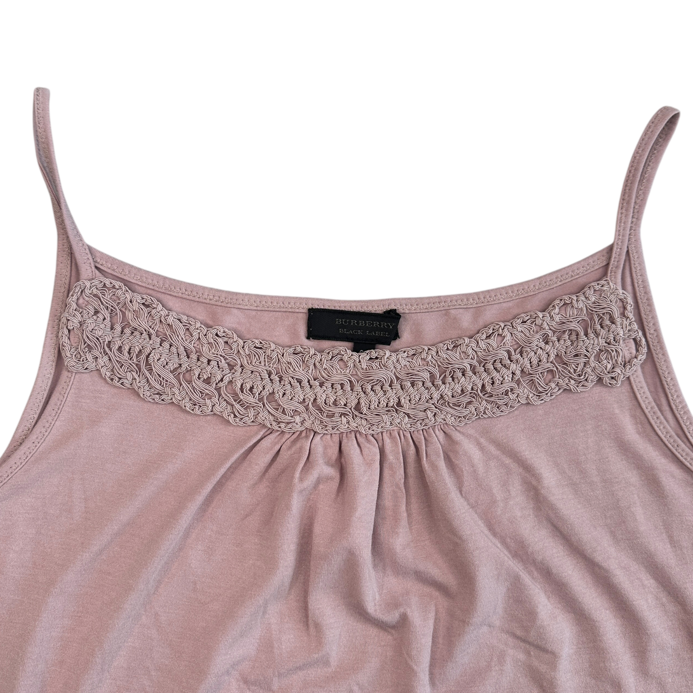 (38) BURBERRY BLACK LABEL TANK CAMI - PINK