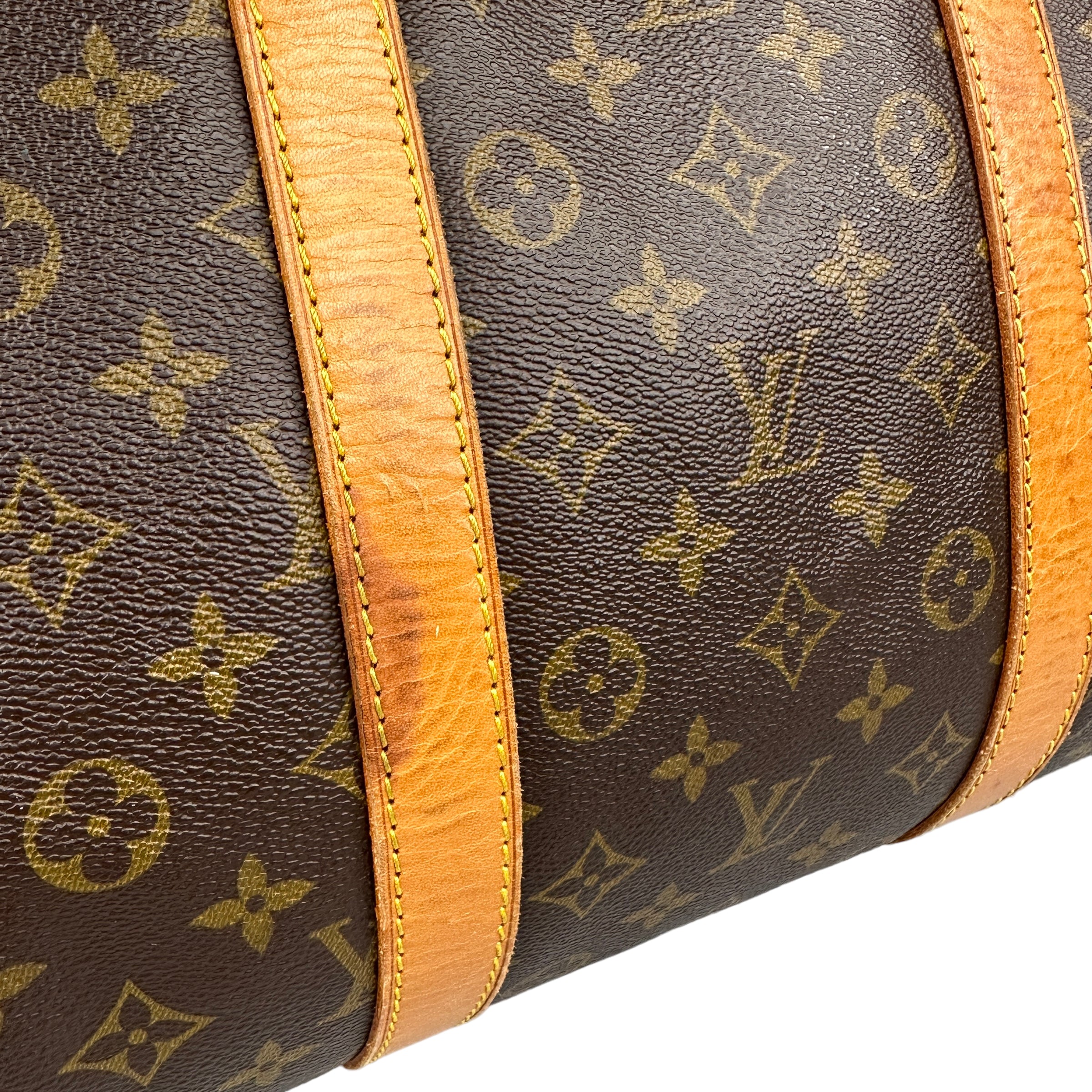 LOUIS VUITTON KEEPALL 55 MONOGRAM DUFFLE BAG