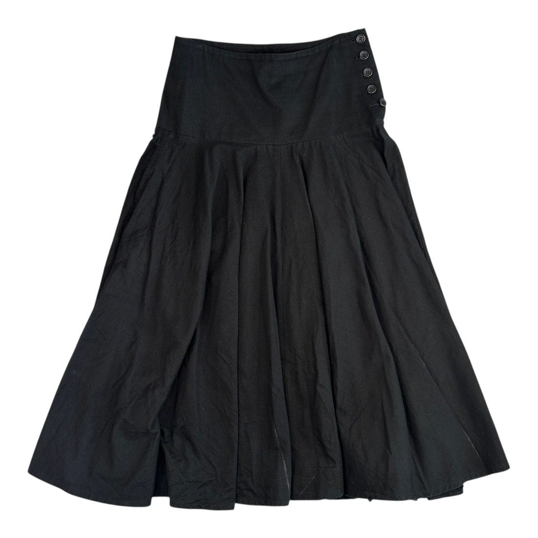 (M) LIMI FEU MAXI SKIRT - BLACK