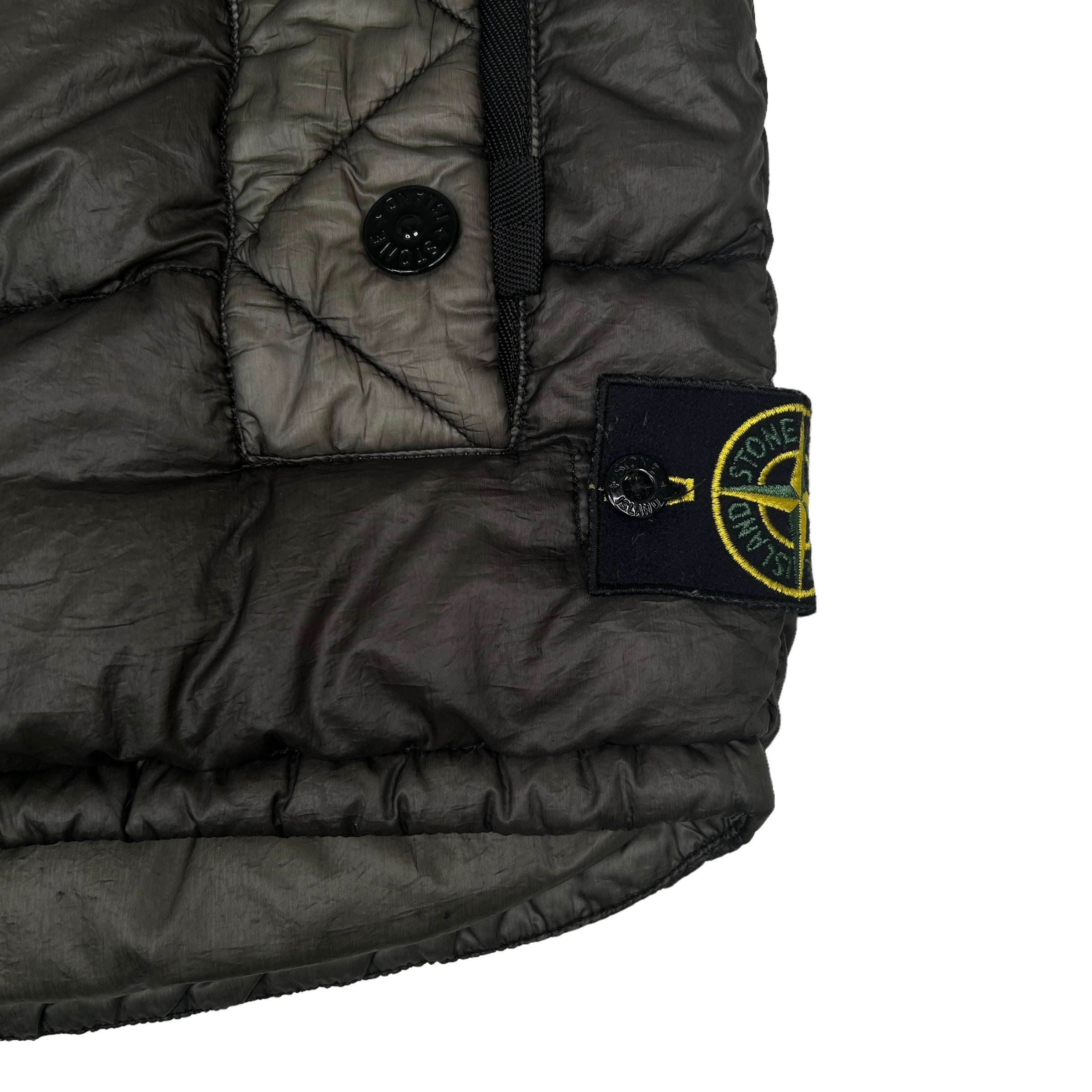 STONE ISLAND AW11 GARMENT DYED DOWN VEST