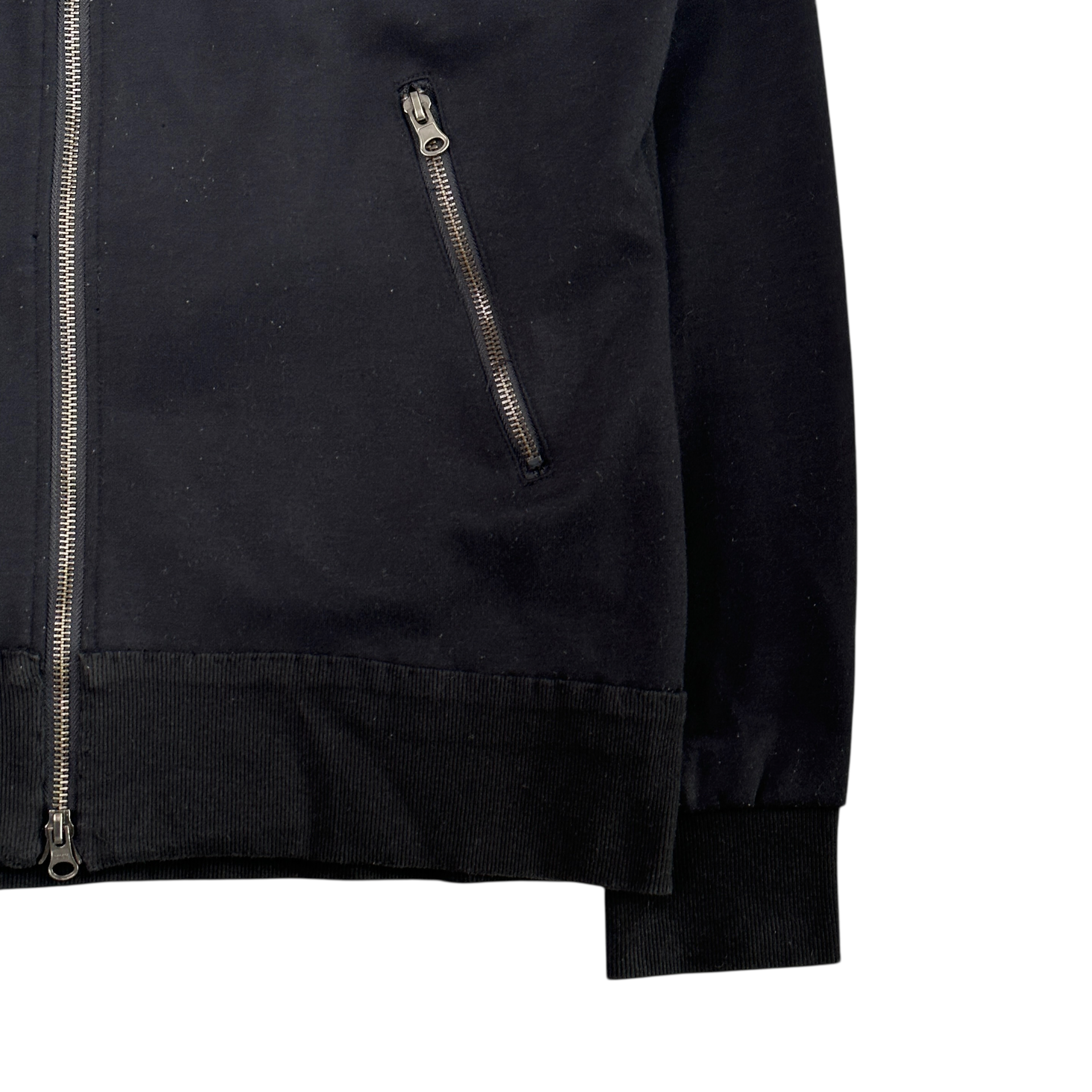 (L) SEMANTIC DESIGN MULTI-ZIP HOODIE