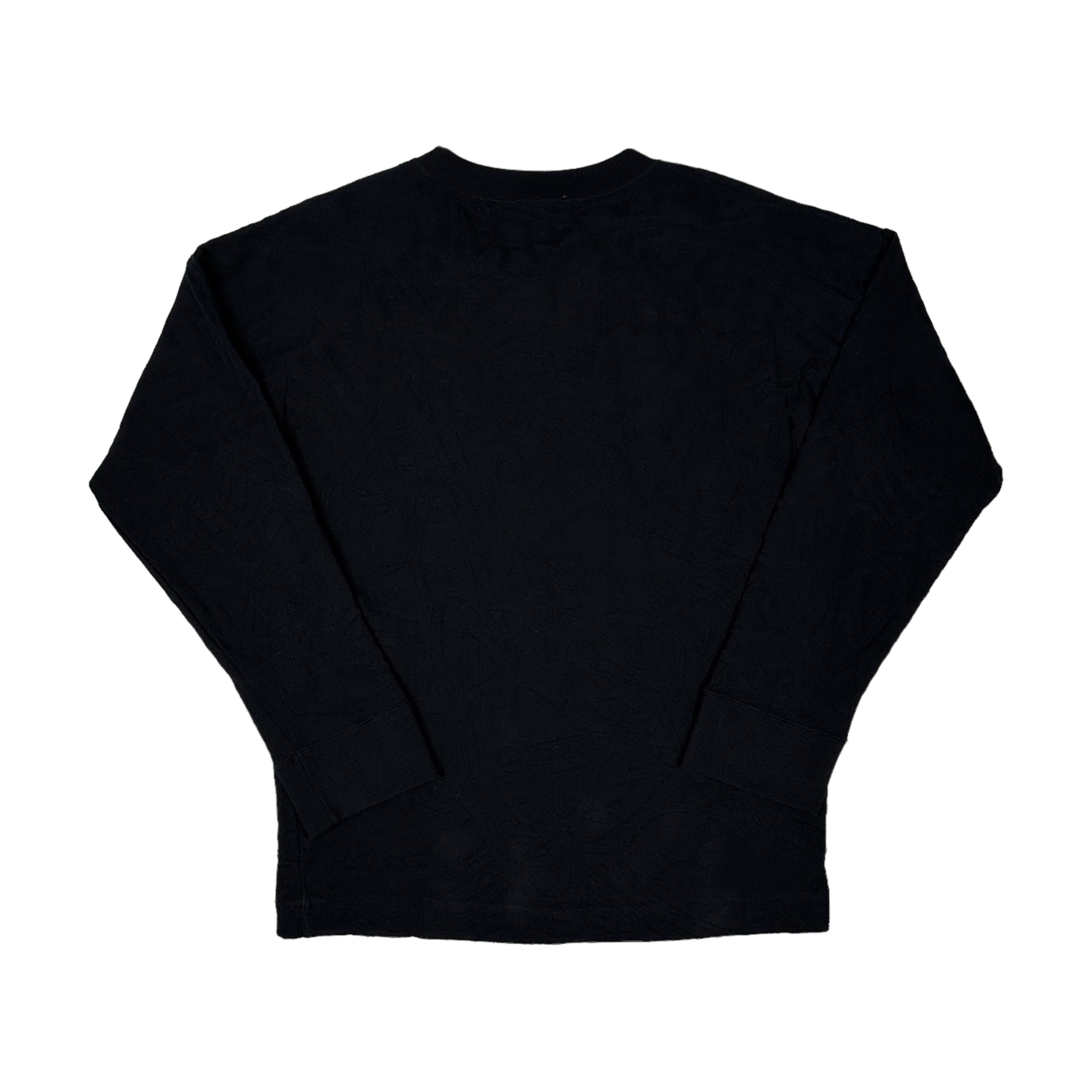 VIVIENNE WESTWOOD MAN MULTI-ORB LIGHTWEIGHT CREWNECK - BLACK