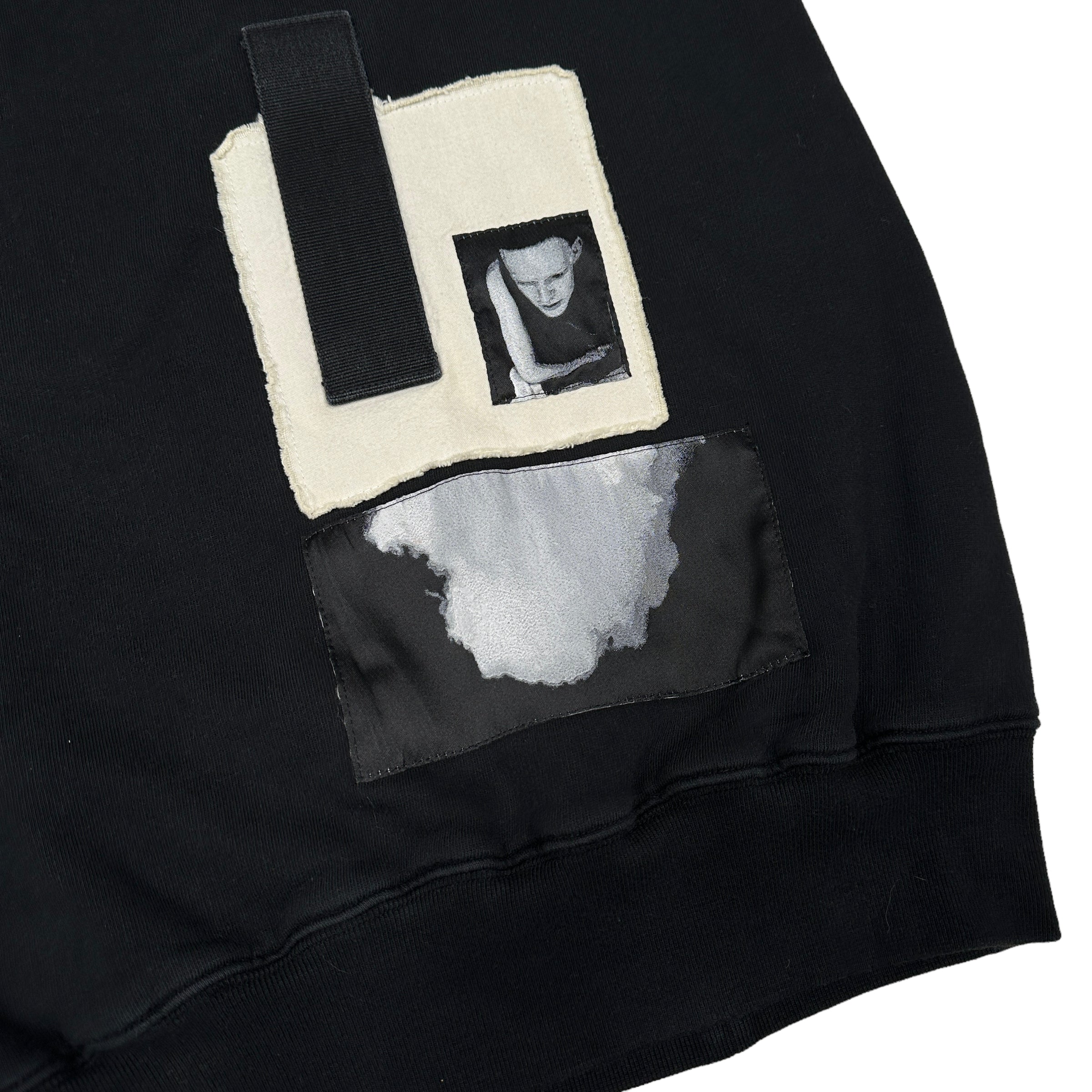 RICK OWENS DRKSHDW AW16 CREWNECK - BLACK