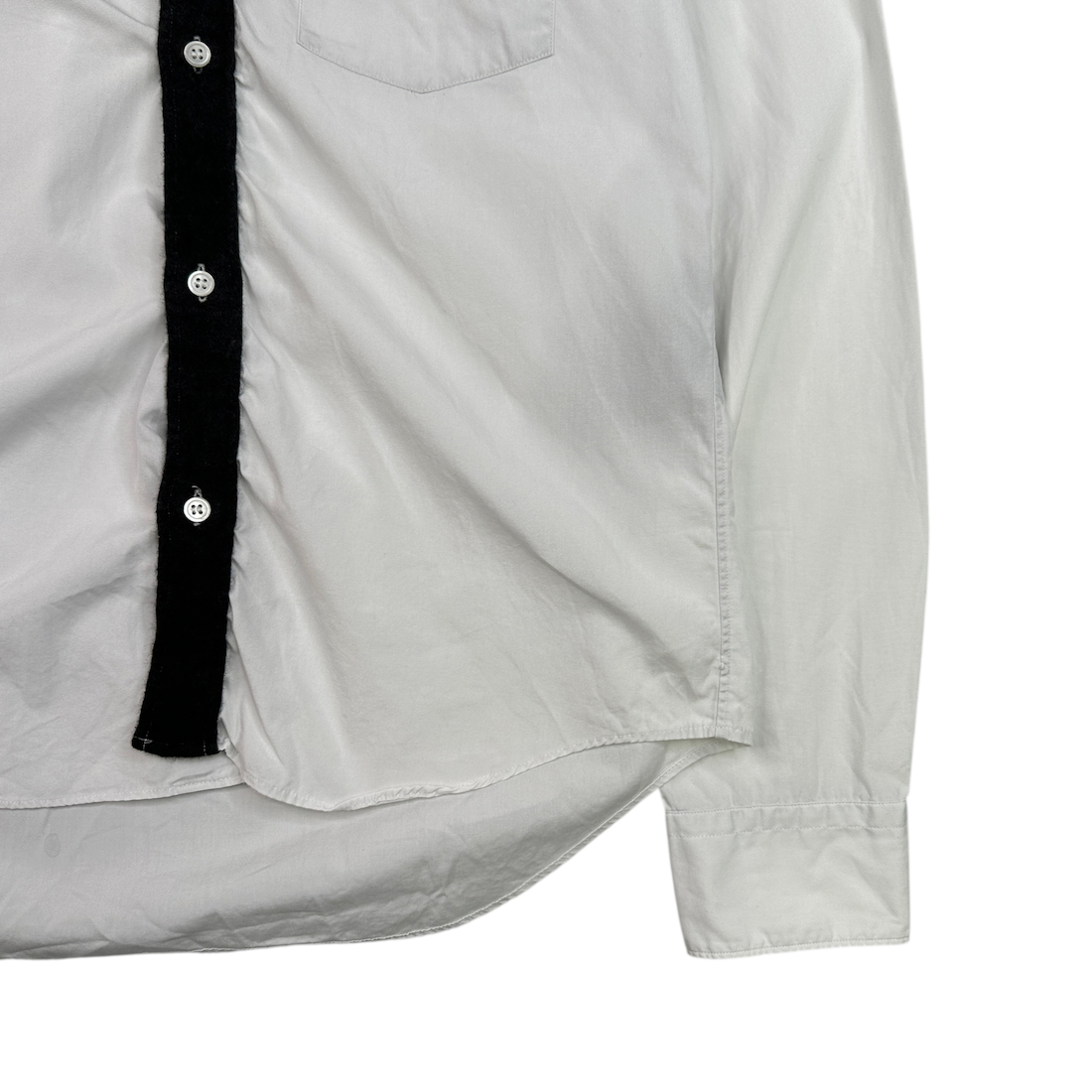 (XS) COMME DES GARCONS HOMME DUEX 2011 BUTTON-UP SHIRT