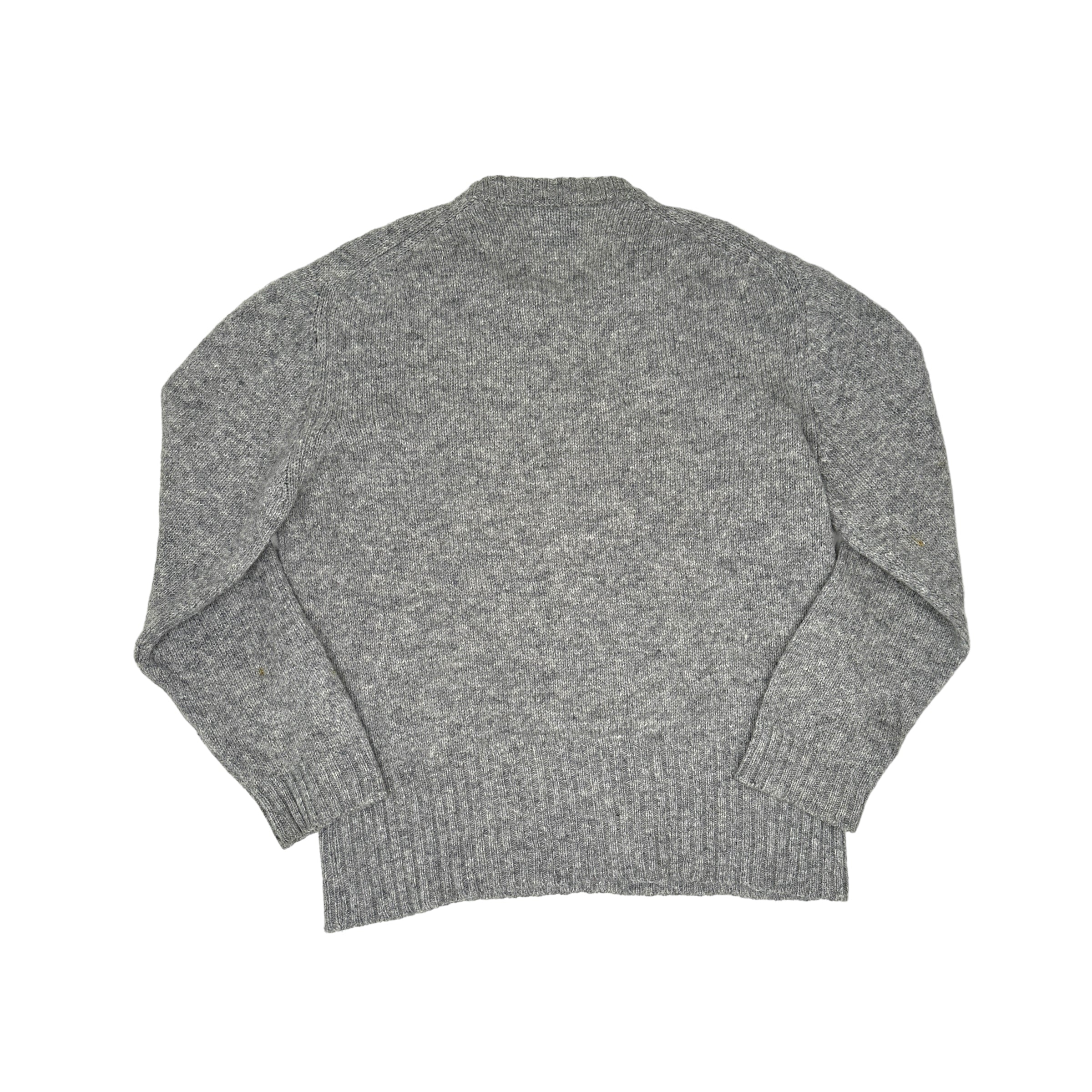 VIVIENNE WESTWOOD MAN ORB SWEATER - LIGHT GREY