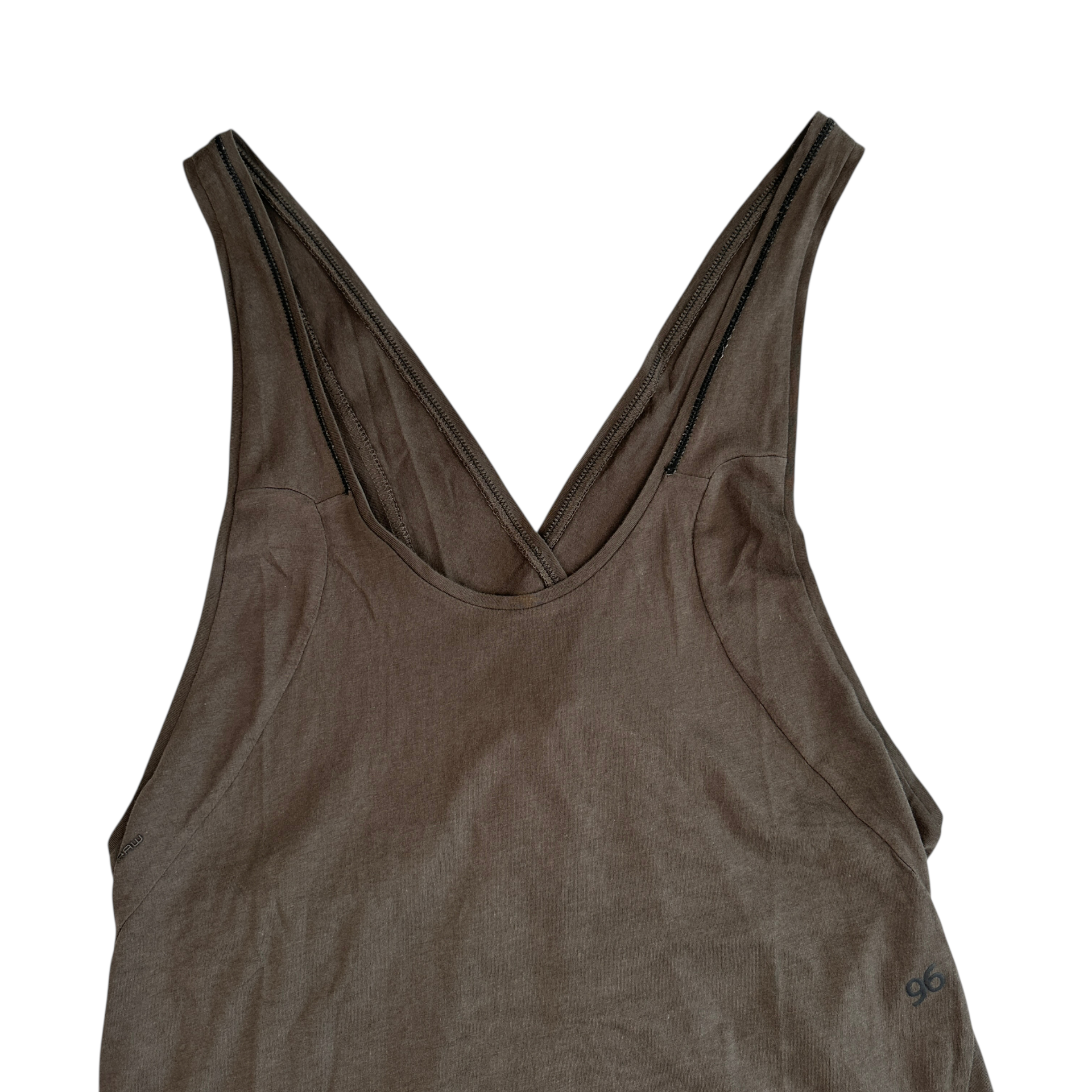 (NEW) G-STAR TANK TOP - KHAKI BROWN