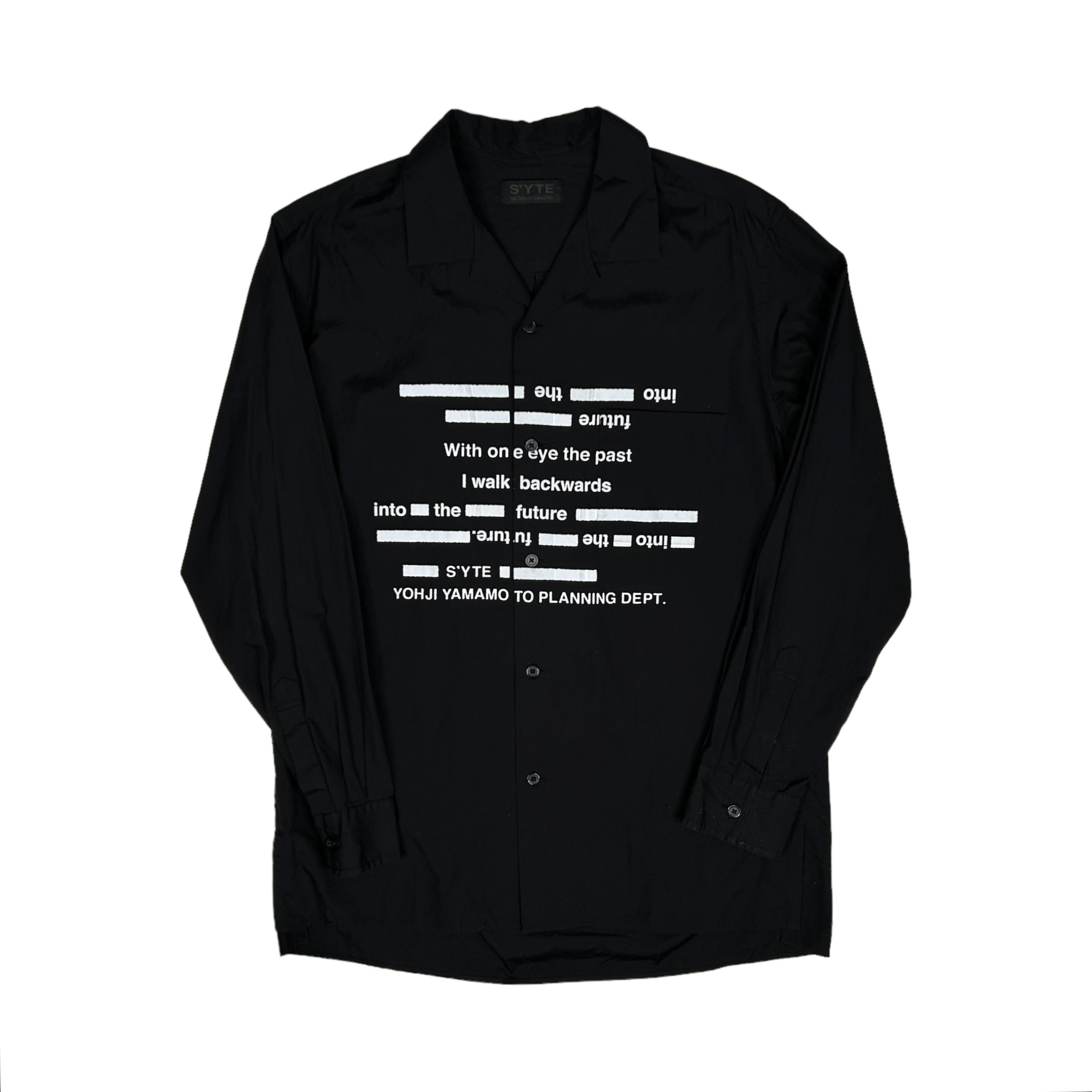 YOHJI YAMAMOTO BUTTON UP SHIRT