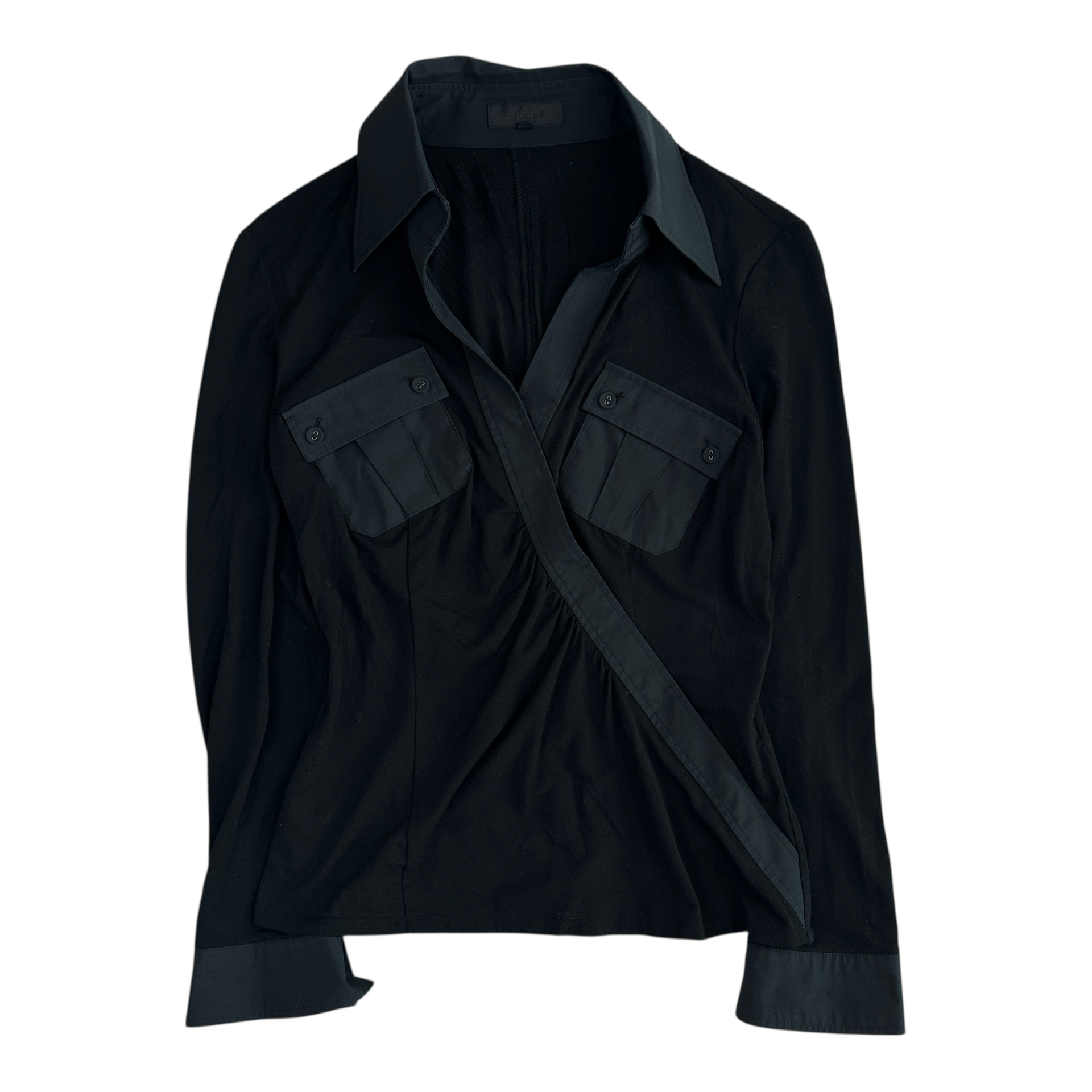 (38) FRAGILE COLLARED SHIRT
