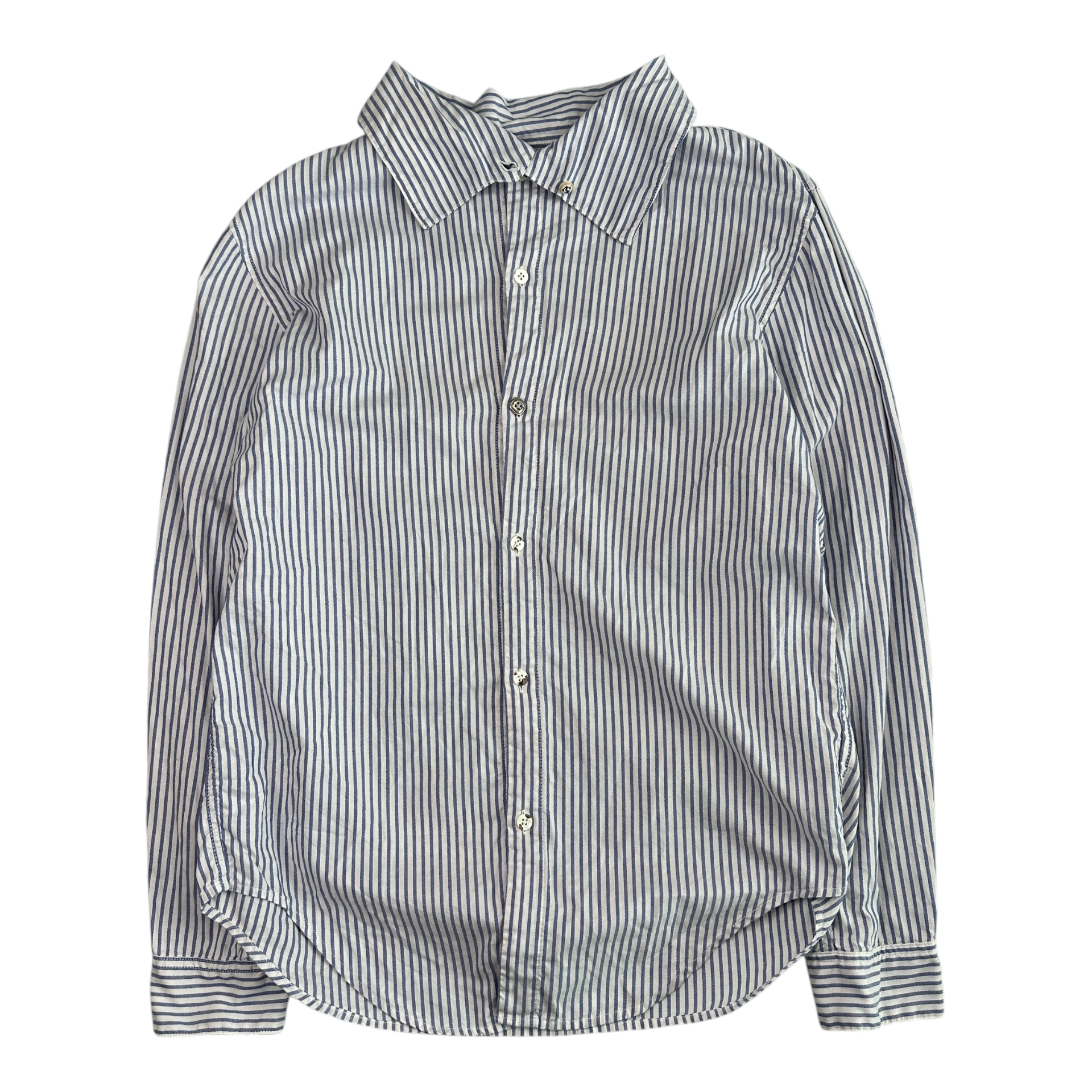 (3) KAPITAL PINSTRIPE LONG SLEEVE SHIRT