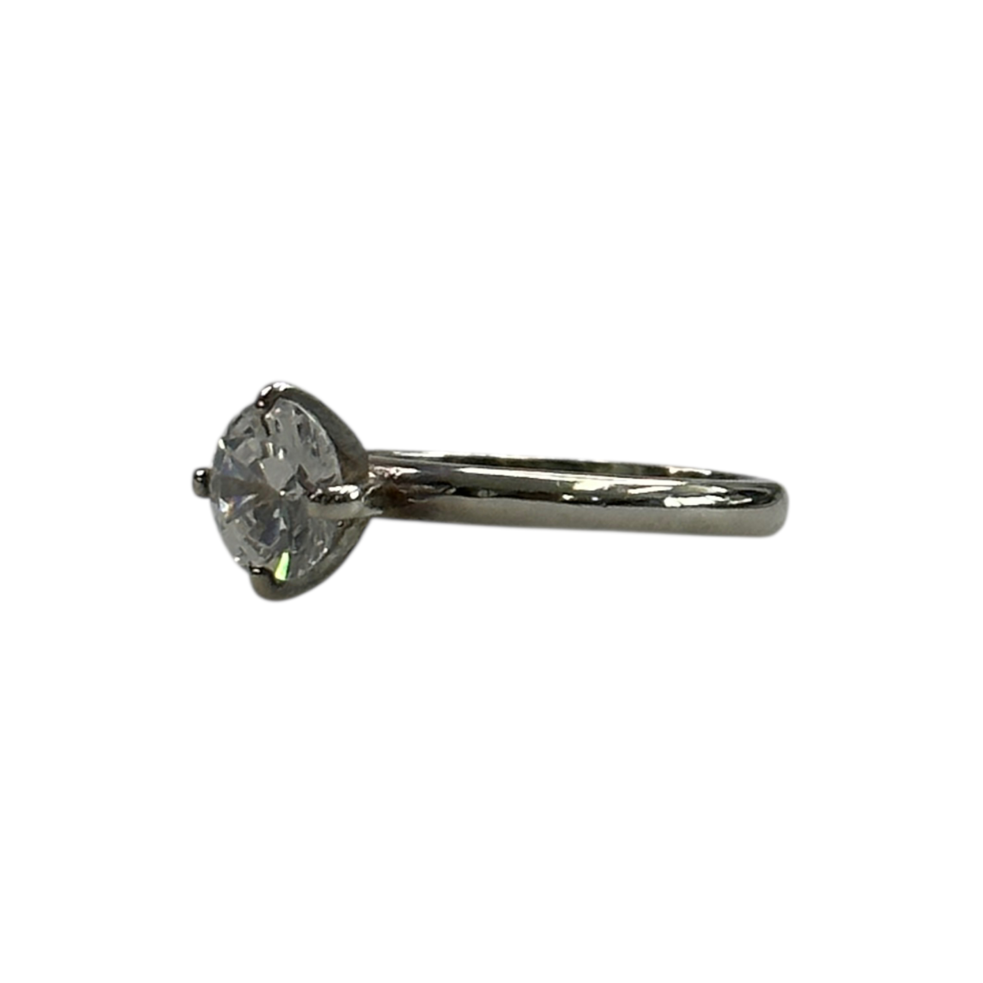 (11) HYSTERIC GLAMOUR CUBIC ZIRCONIA RING - 925 SILVER