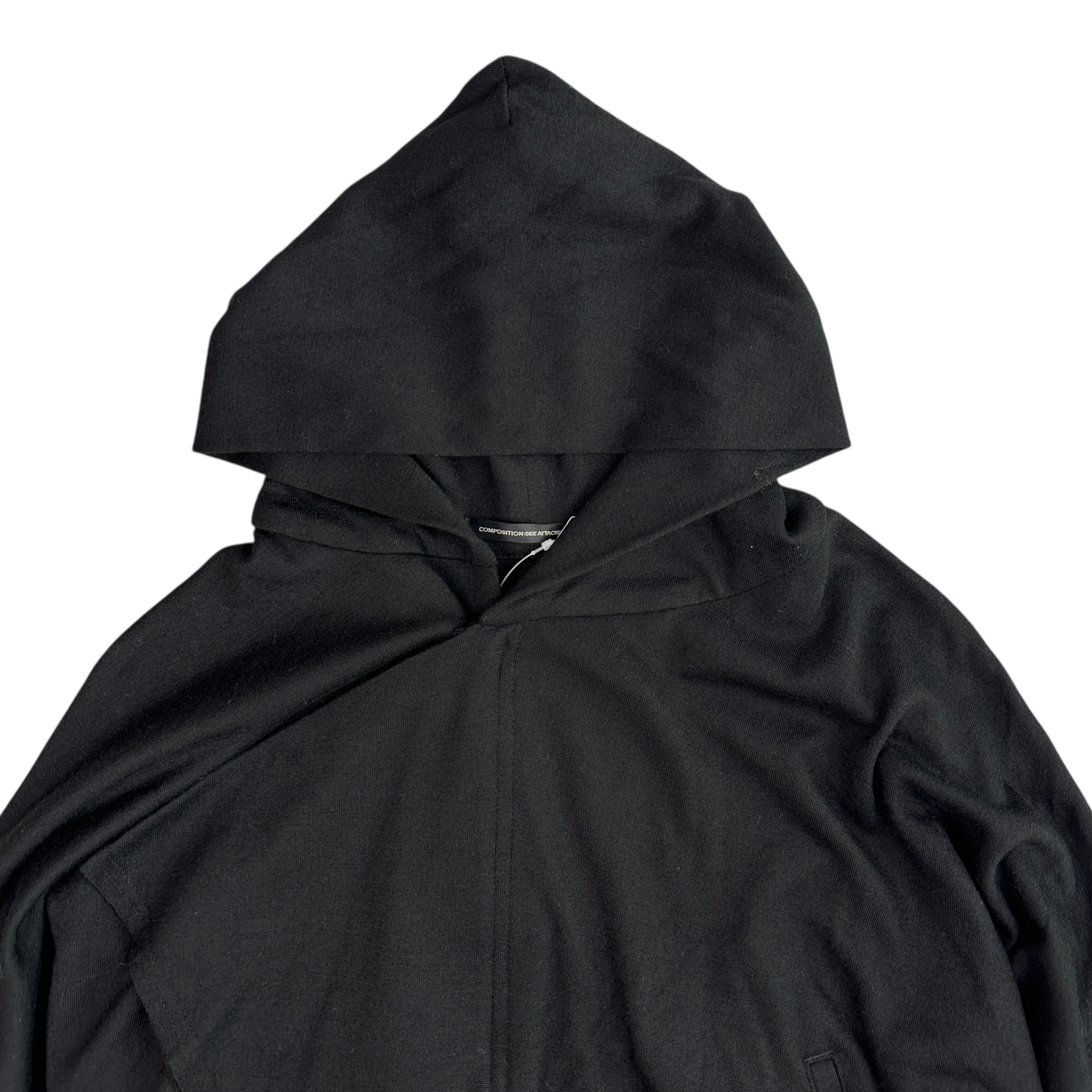 (NEW) (2) YOHJI YAMAMOTO Y'S WOOL HOODIE