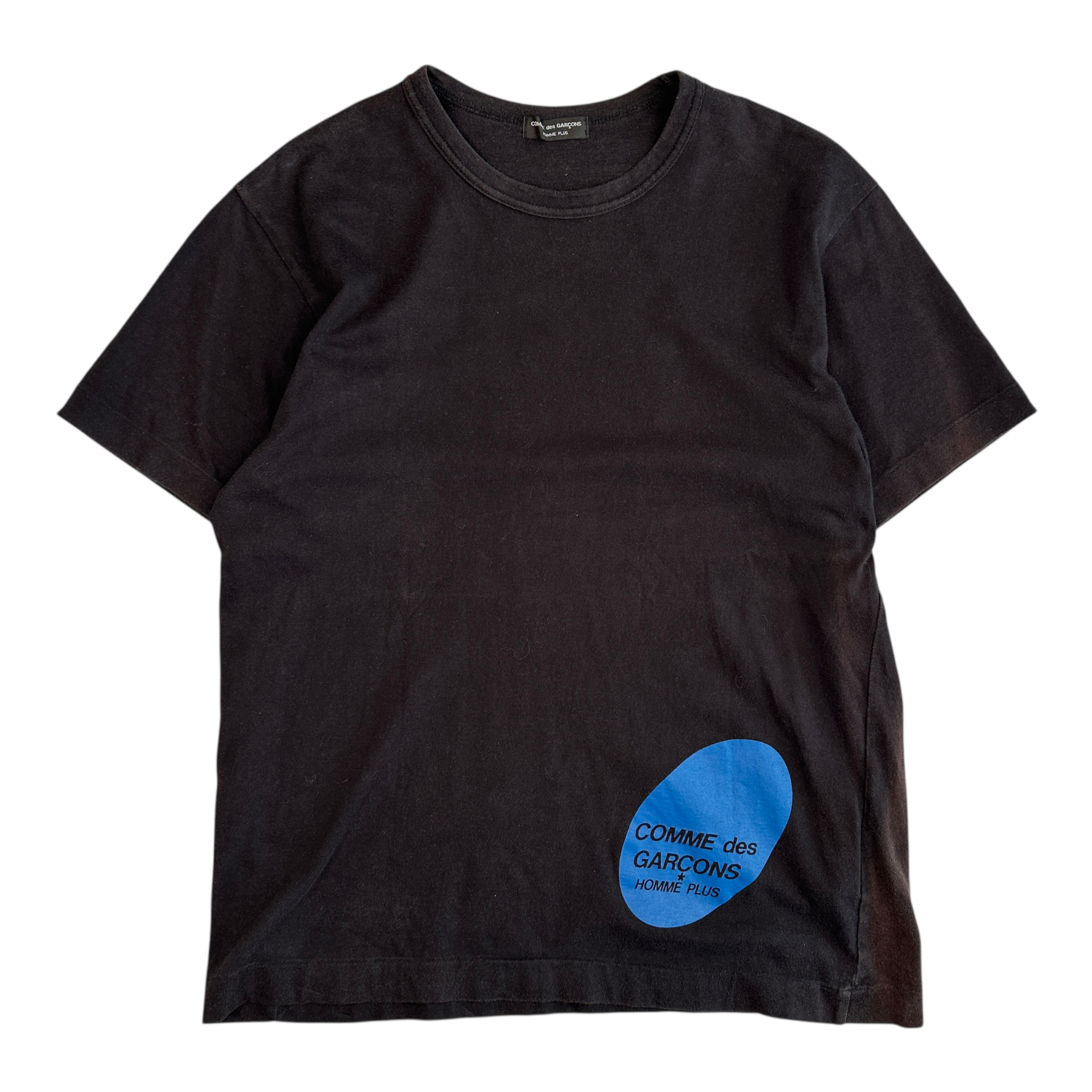COMME DES GARCONS HOMME PLUS T-SHIRT - BLACK