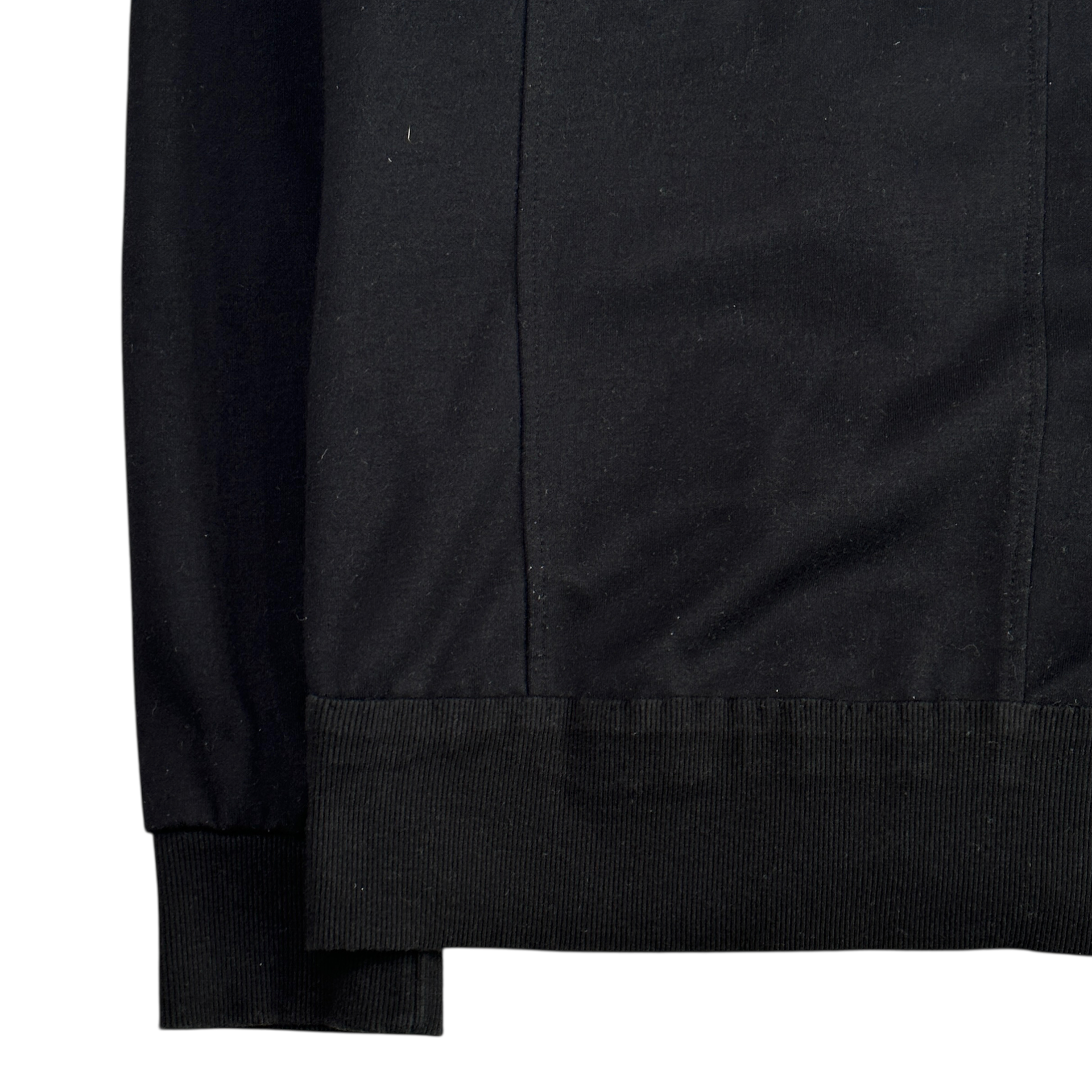 (L) SEMANTIC DESIGN MULTI-ZIP HOODIE