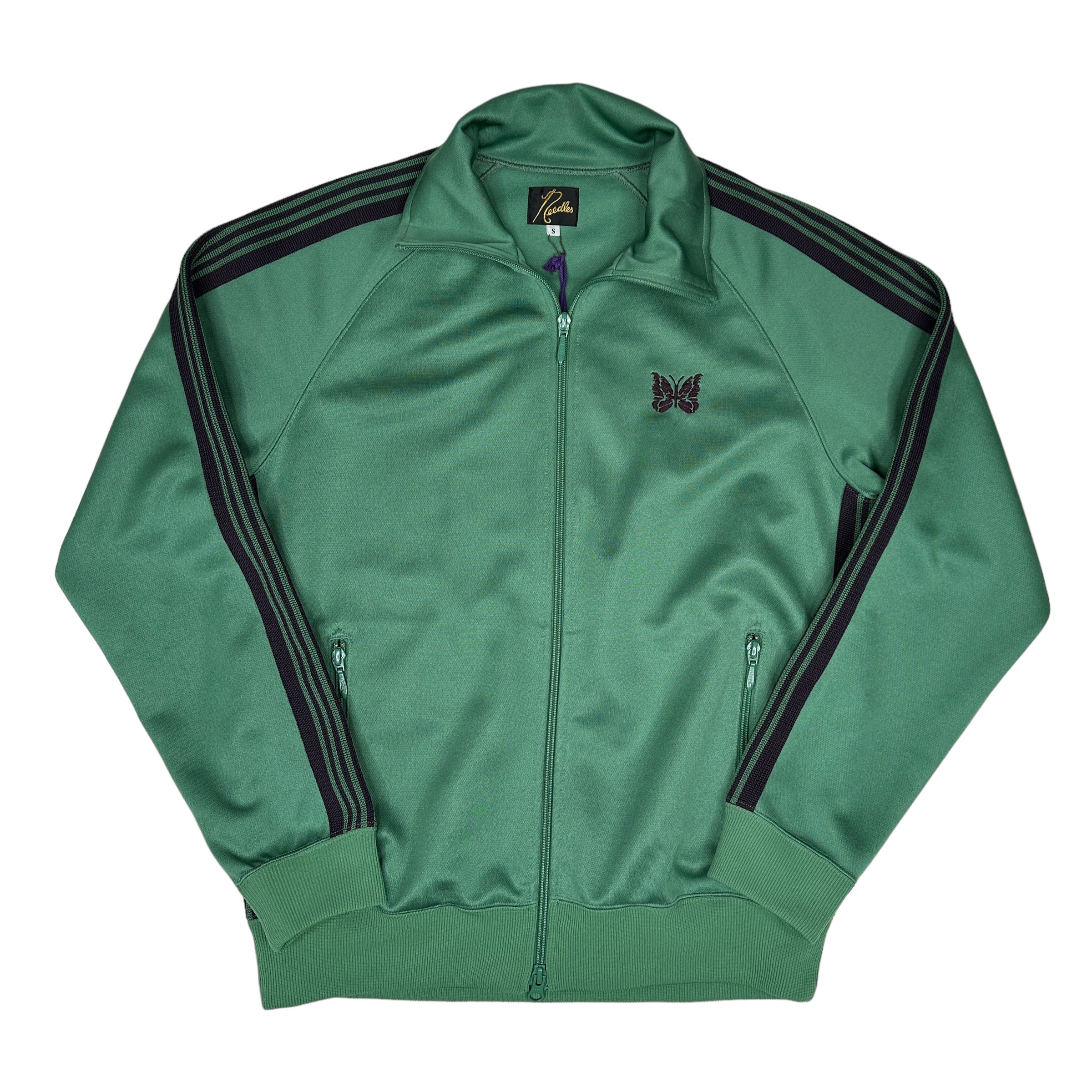 NEEDLES EMERALD/PURPLE TRACK JACKET