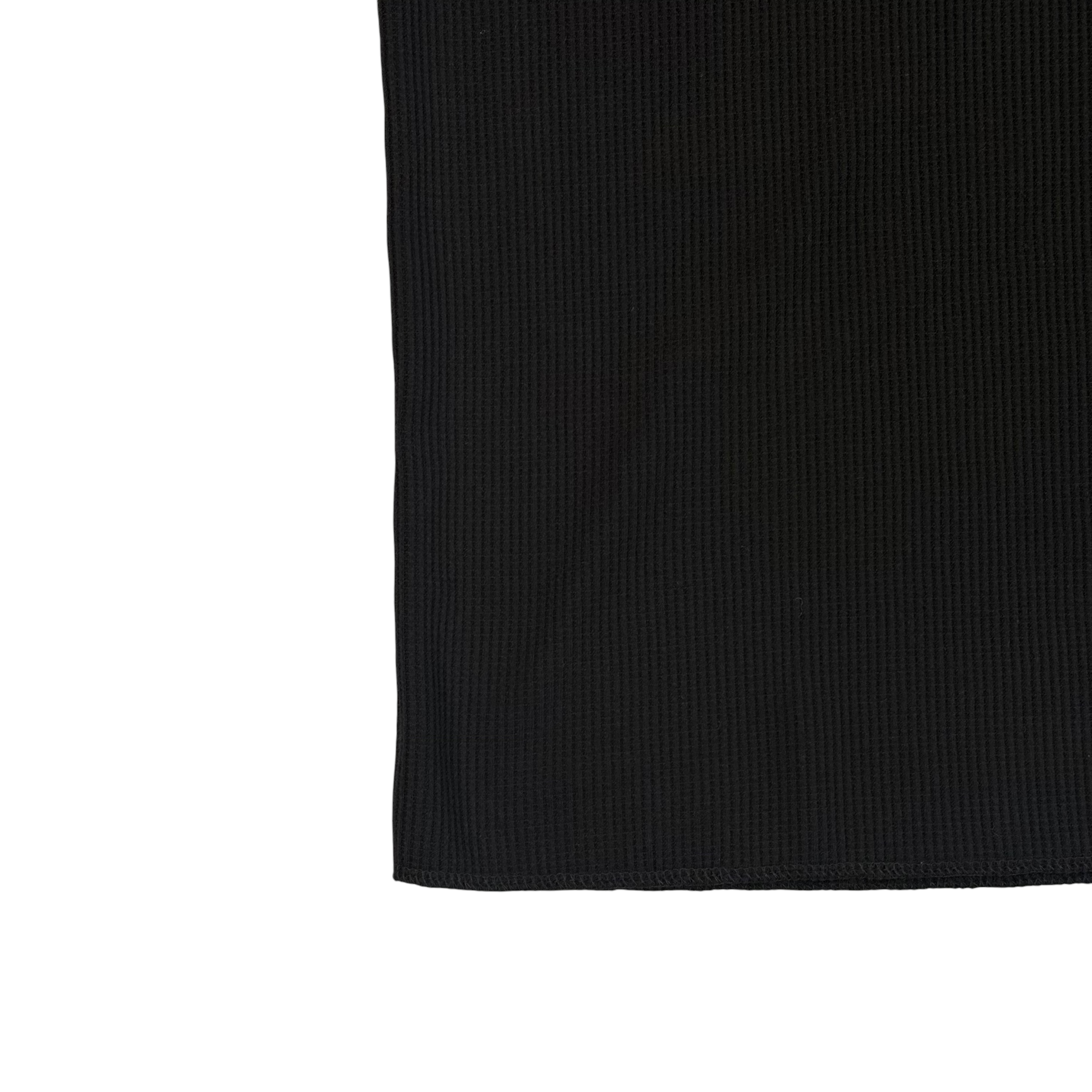 (NEW) AVIREX EVERYDAY WAFFLE SHORT SLEEVE T-SHIRT - BLACK
