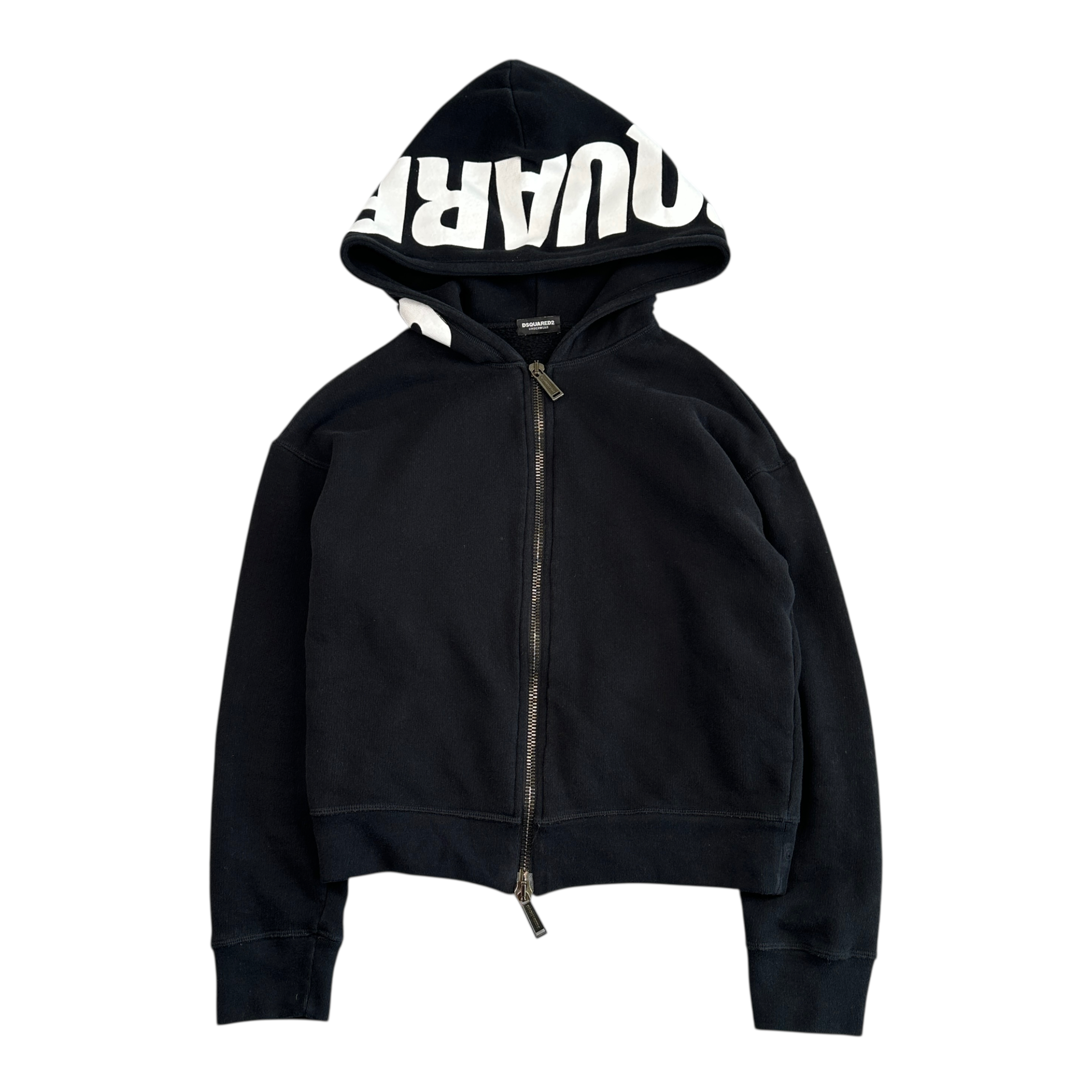 (S) DSQUARED2 HOODIE - BLACK