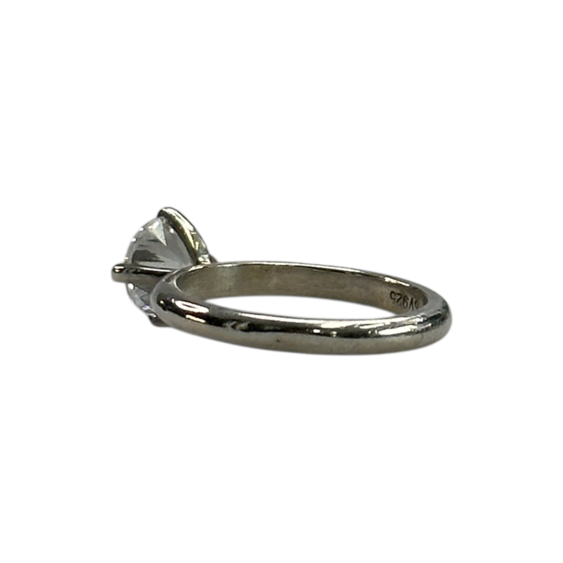 (11) HYSTERIC GLAMOUR CUBIC ZIRCONIA RING - 925 SILVER