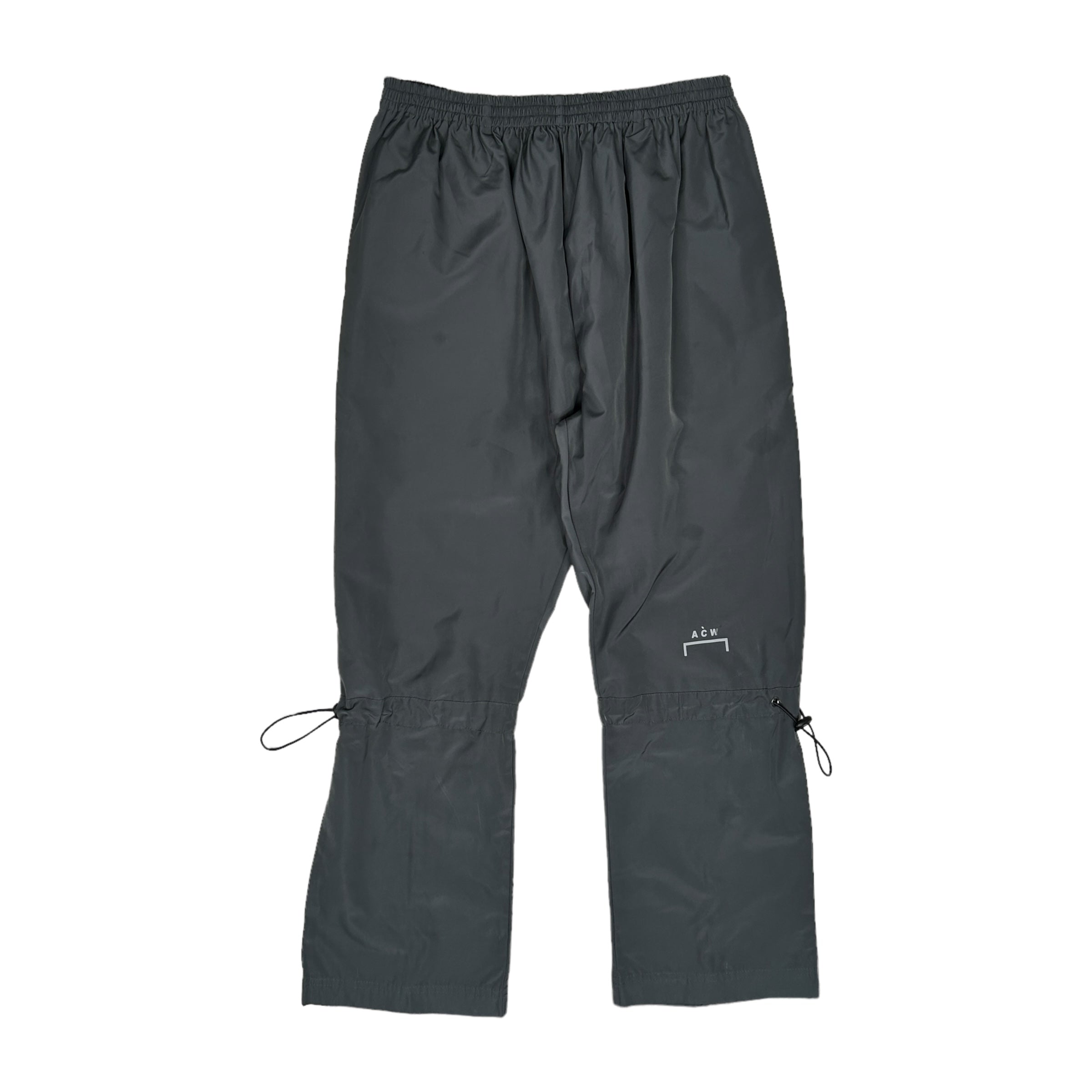 A COLD WALL* LIMITED GREY CINCH NYLON TRACK PANTS