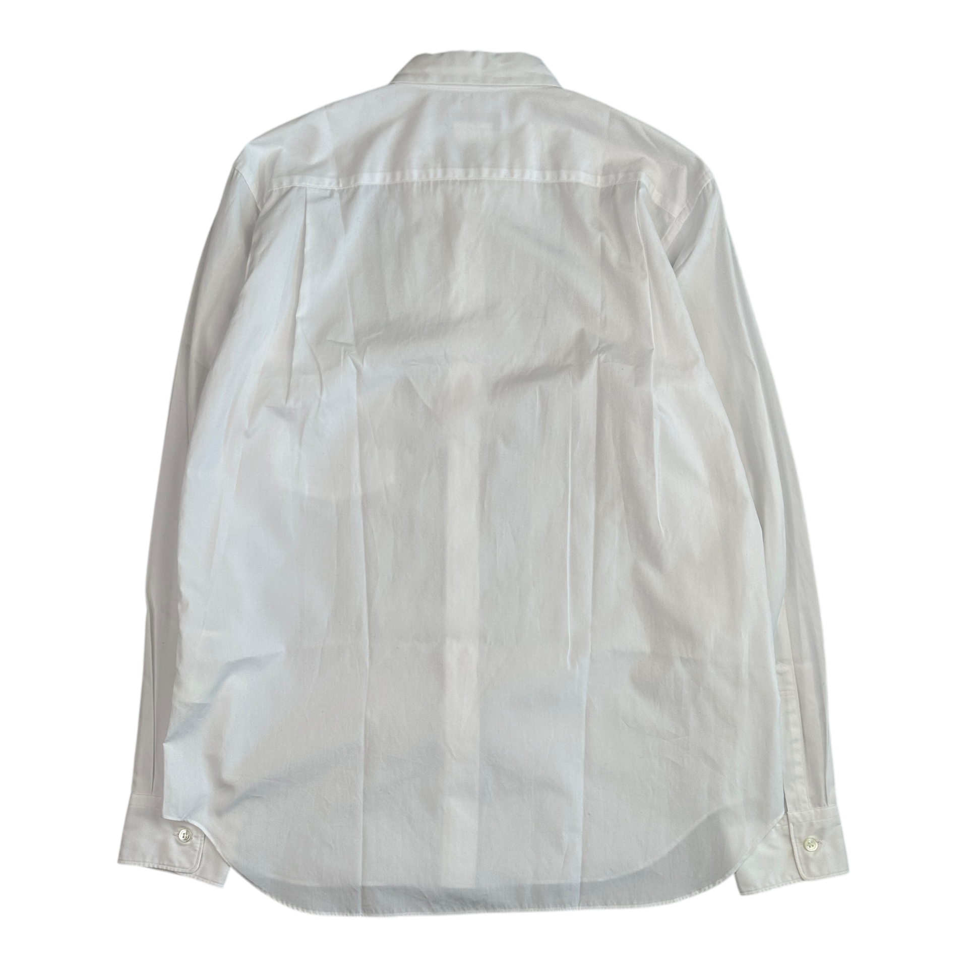 (S) COMME DES GARCONS HOMME PLUS BUTTON UP SHIRT - WHITE
