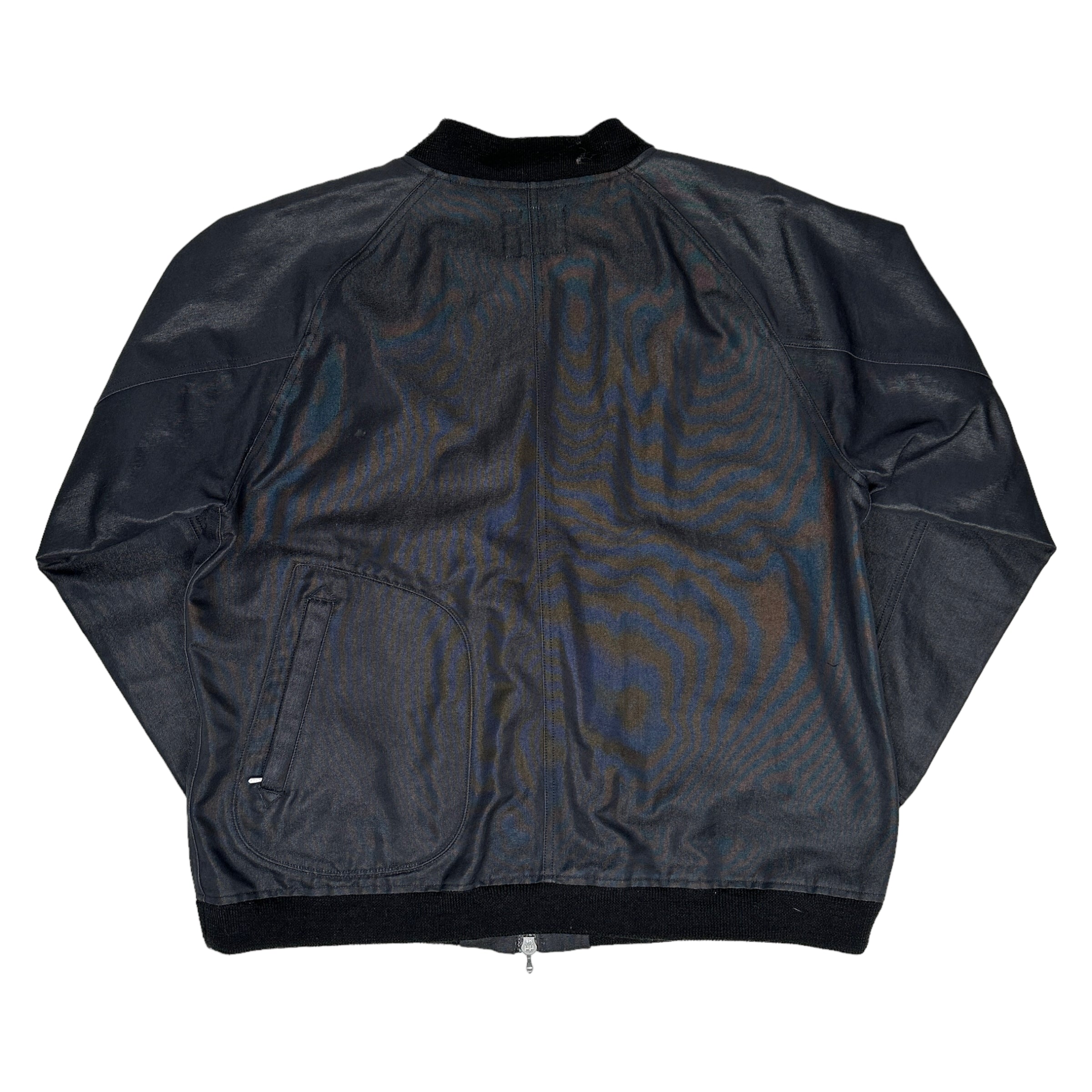 NEEDLES CHARCOAL BLACK BOMBER JACKET