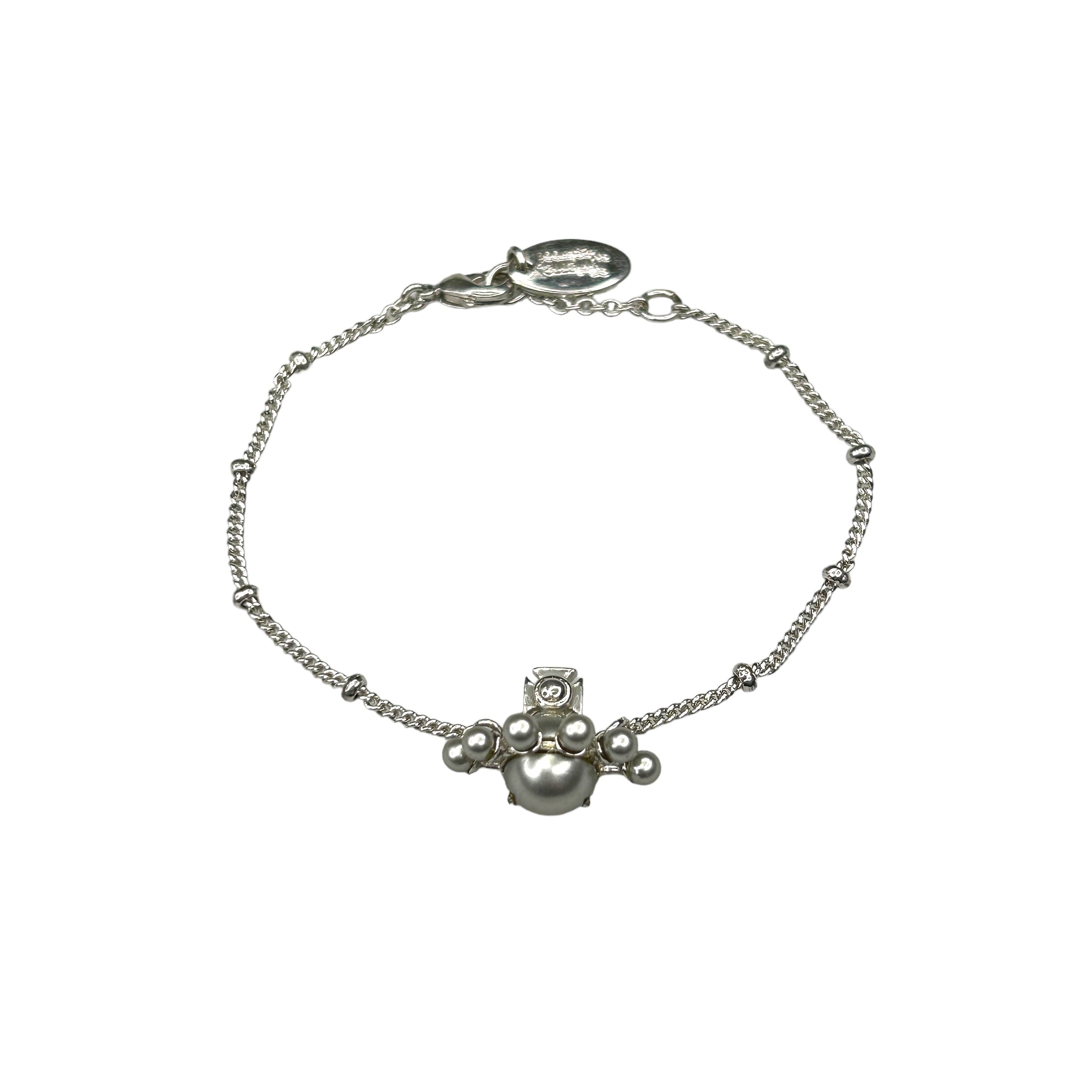 VIVIENNE WESTWOOD 3D HALF-ORB BRACELET