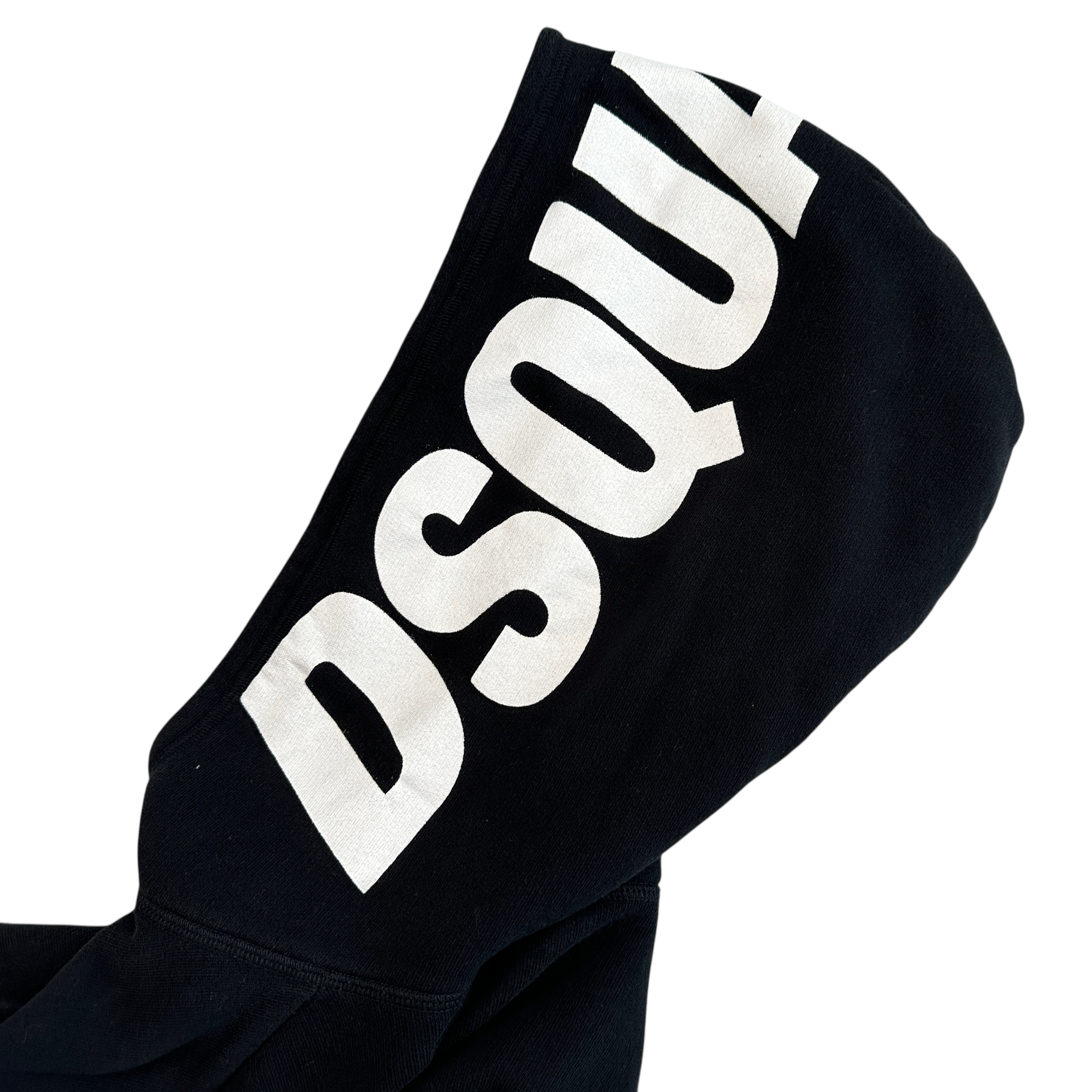 (S) DSQUARED2 HOODIE - BLACK
