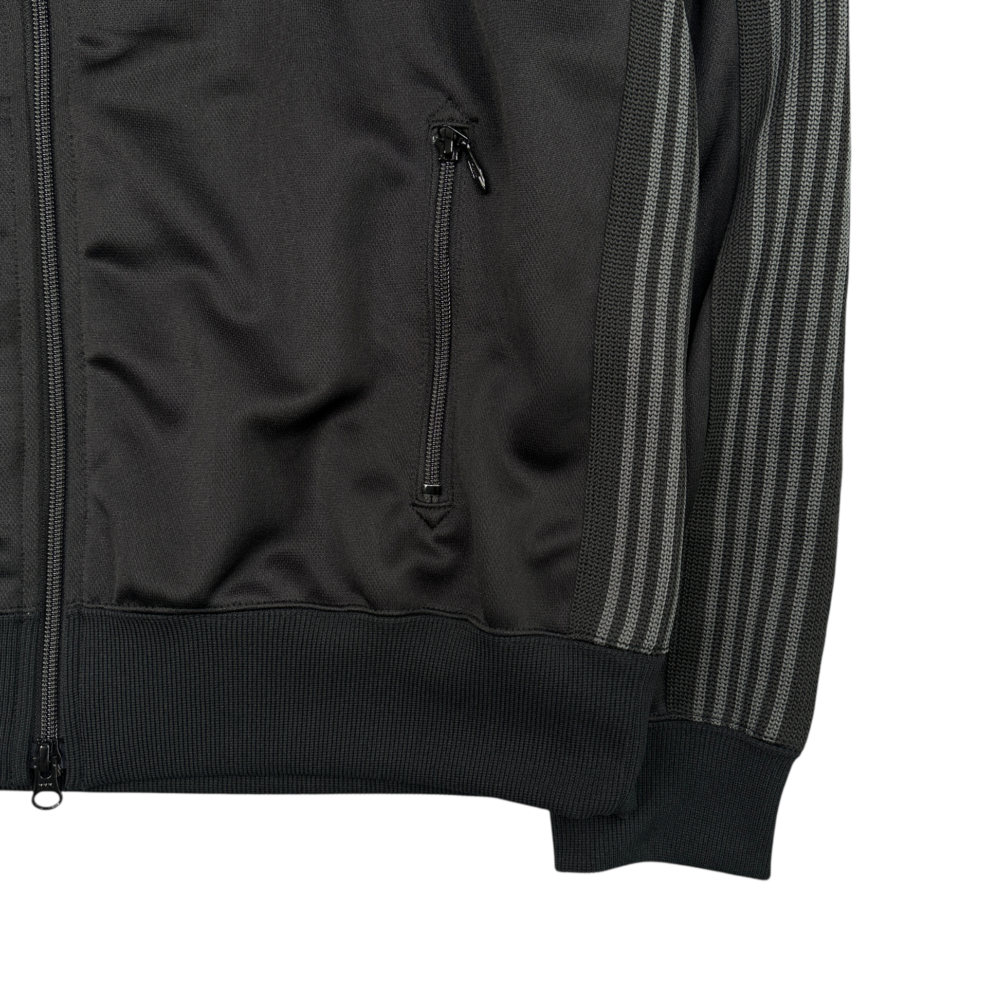 (NEW) NEEDLES POLY SMOOTH TRACK JACKET - BLACK