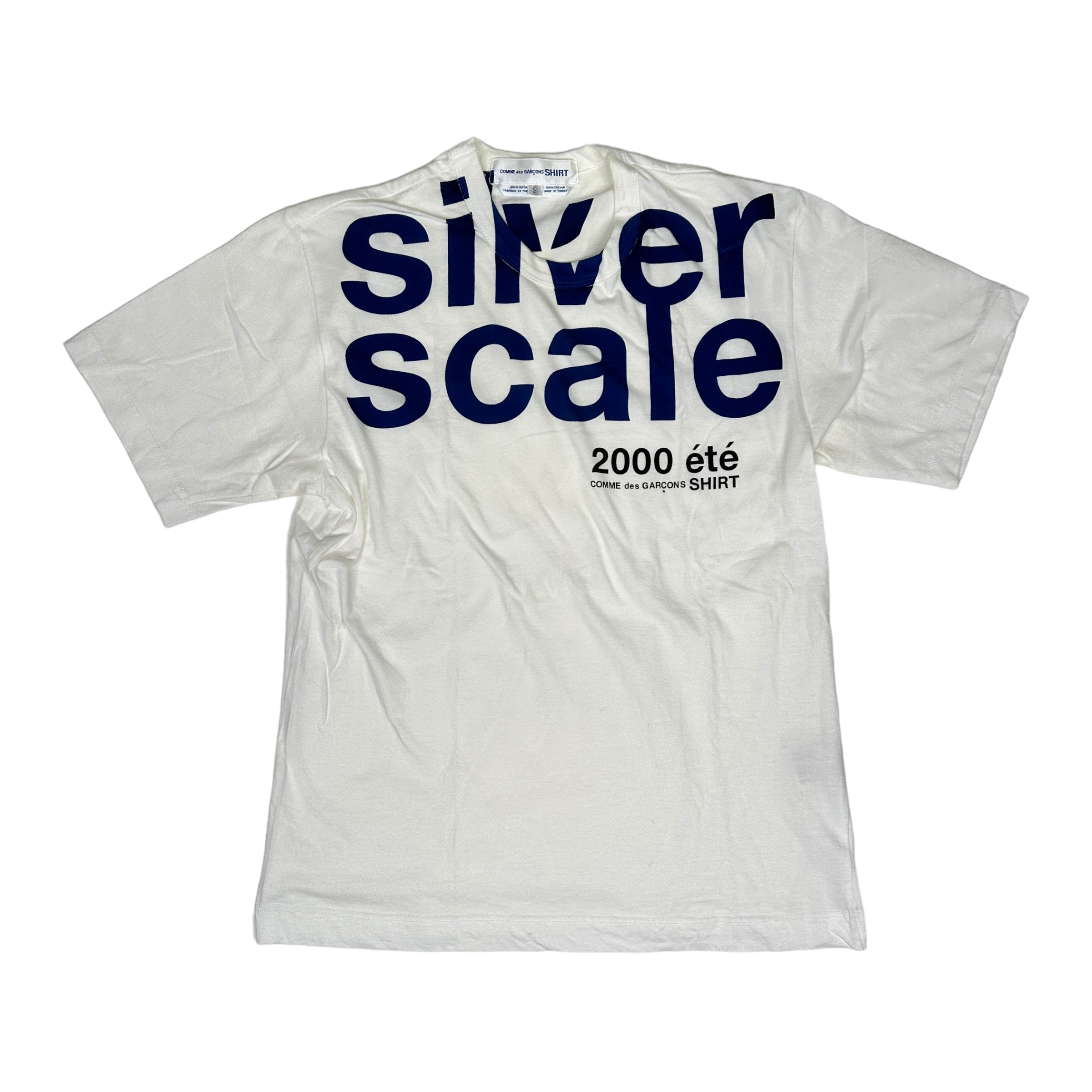 COMME DES GARCONS SHIRT 2000 SILVER SCALE TEE