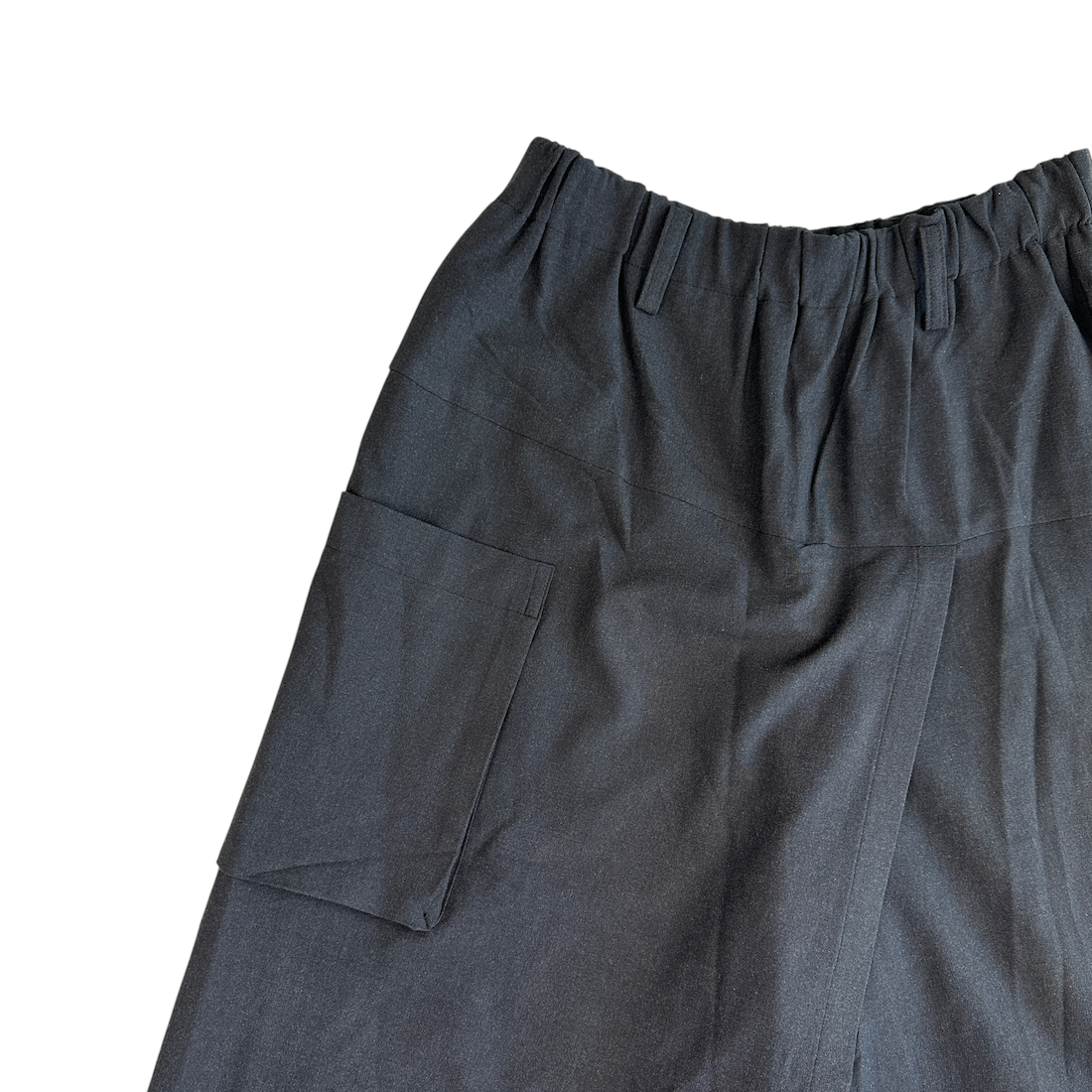(M) ISSEY MIYAKE PLANTATION SKORT - NAVY