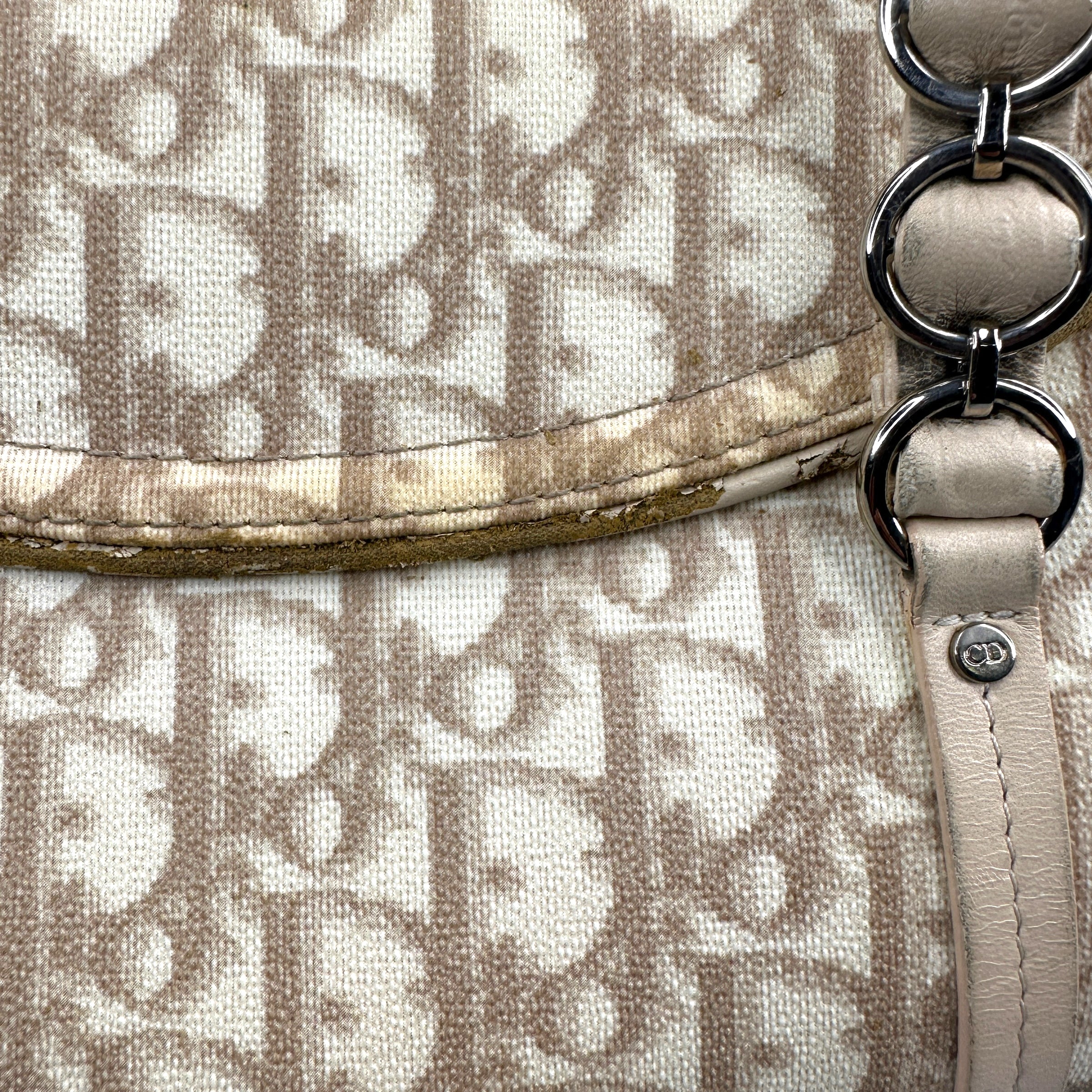 DIOR 2007 ROMANTIQUE MONOGRAM SHOULDER BAG