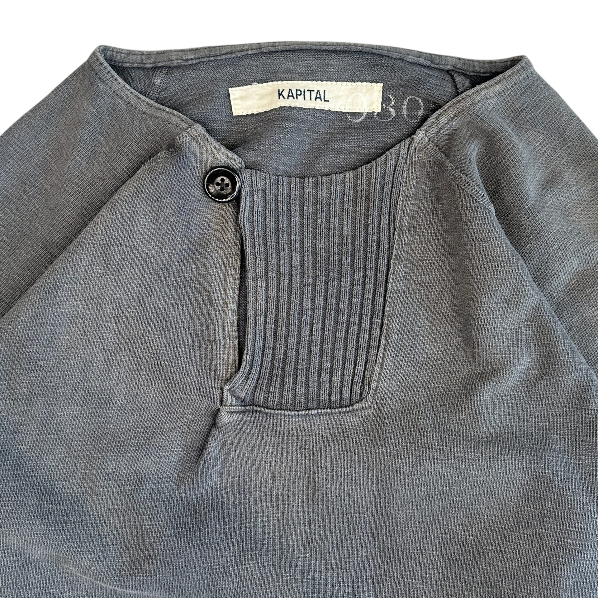 (4) KAPITAL PRE-2001 VINTAGE CREWNECK - GREY