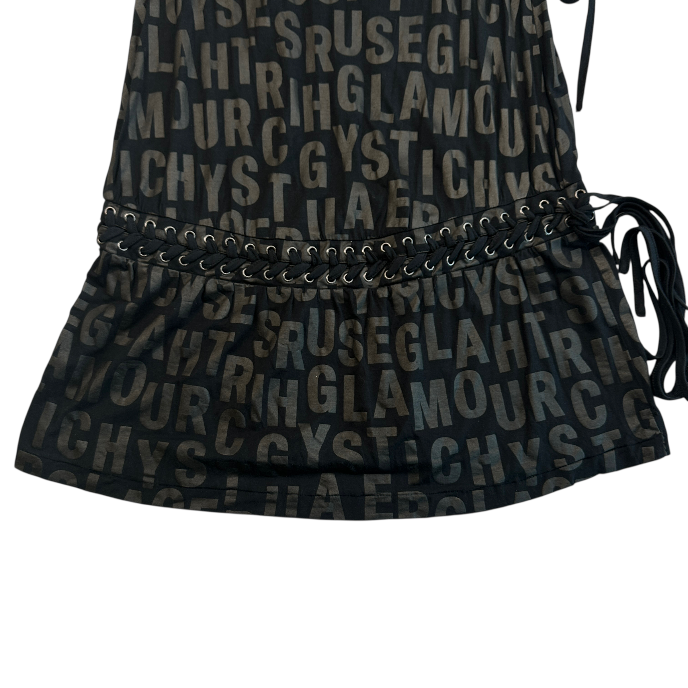 HYSTERIC GLAMOUR DRESS - BLACK