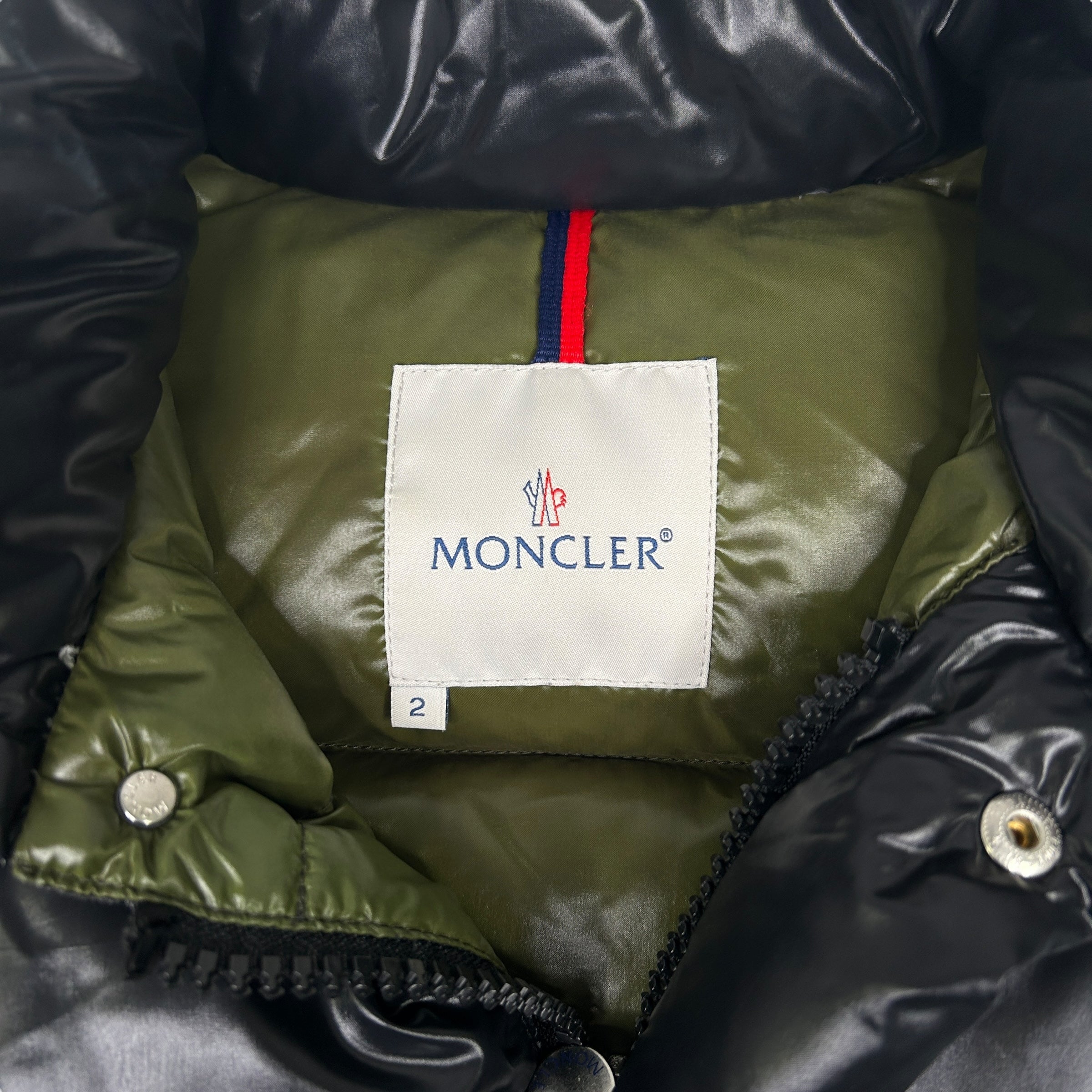 MONCLER BLACK EVEREST DOWN JACKET