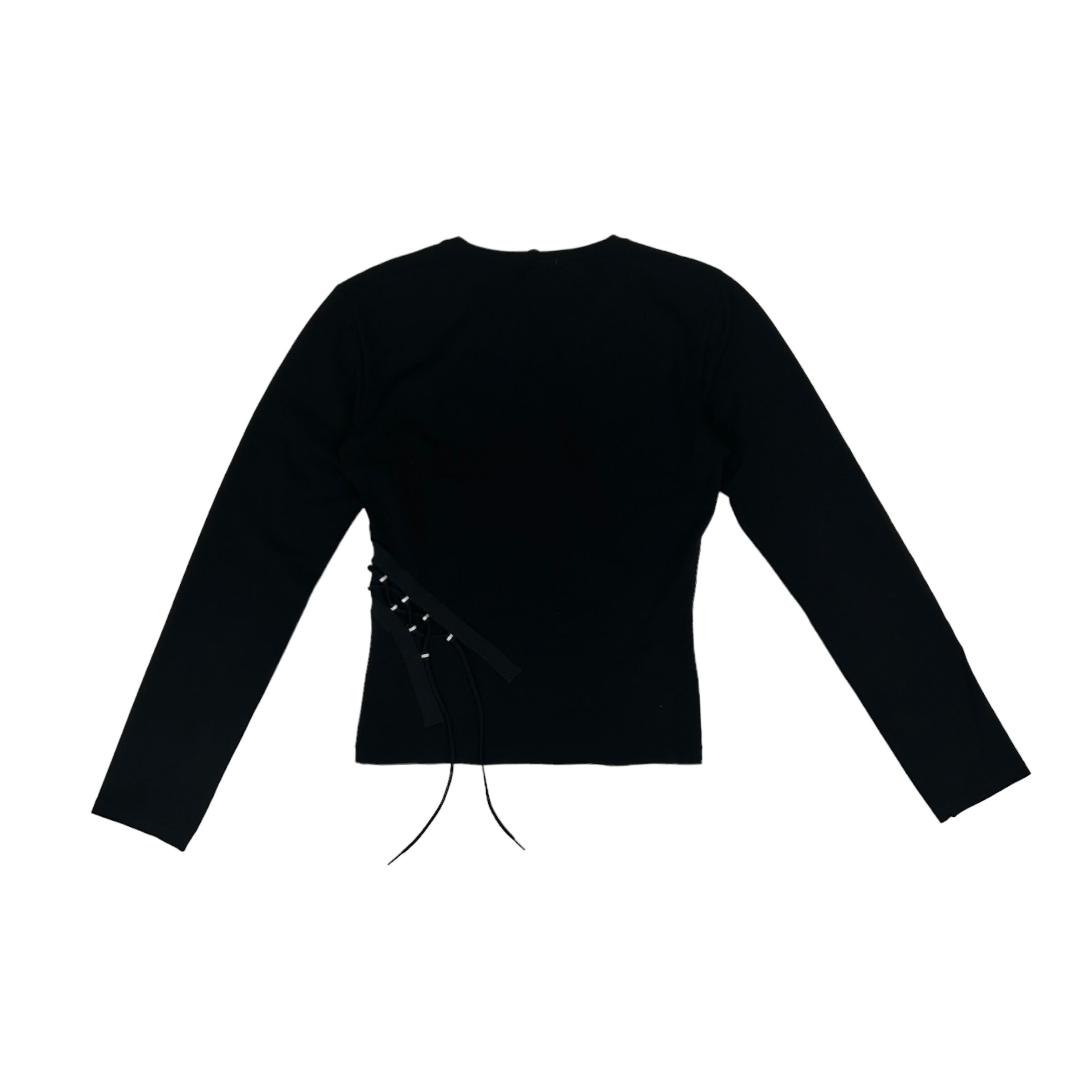 ISSEY MIYAKE LACE LONG SLEEVE - NAVY