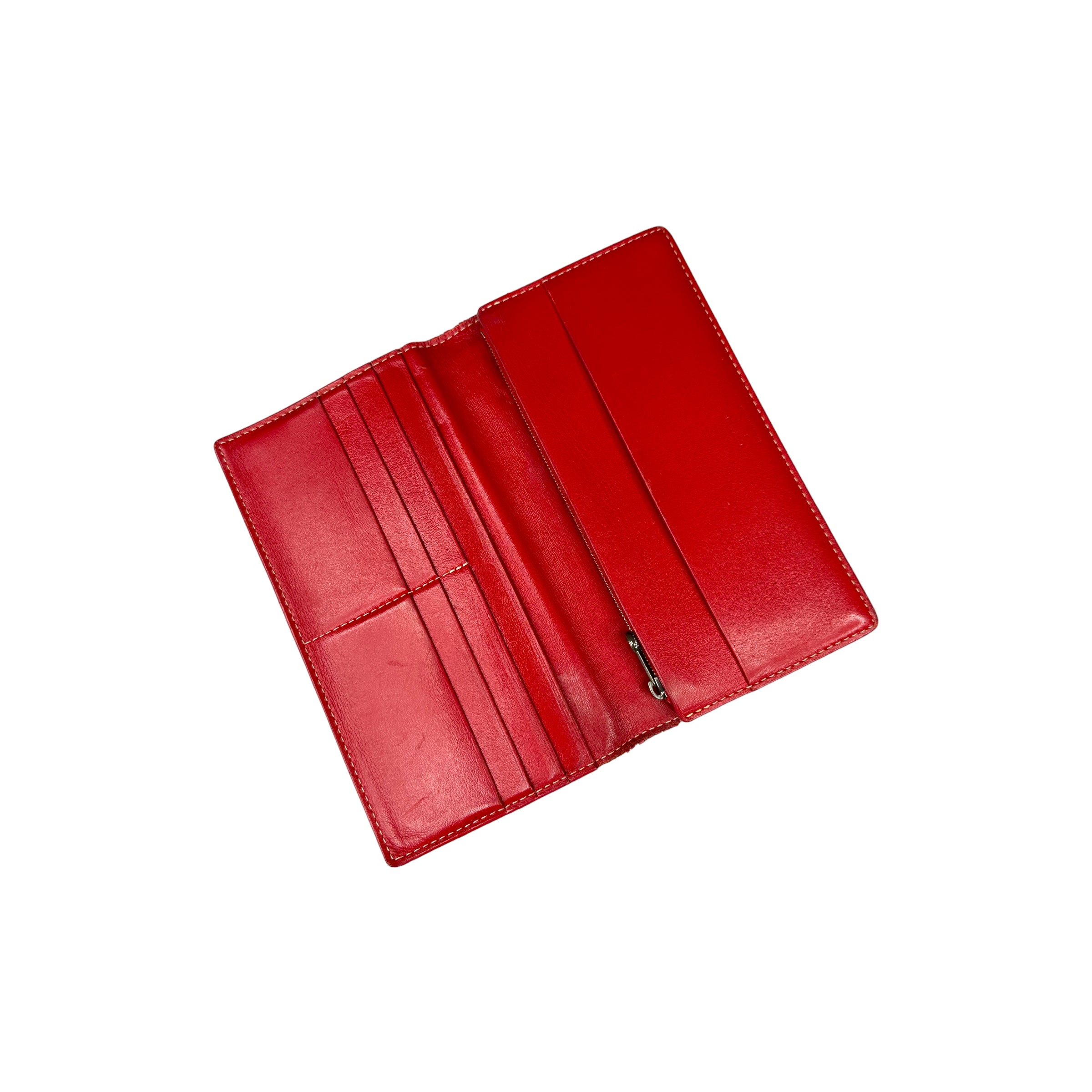 GOYARD RICHELIEU LONG WALLET - RED