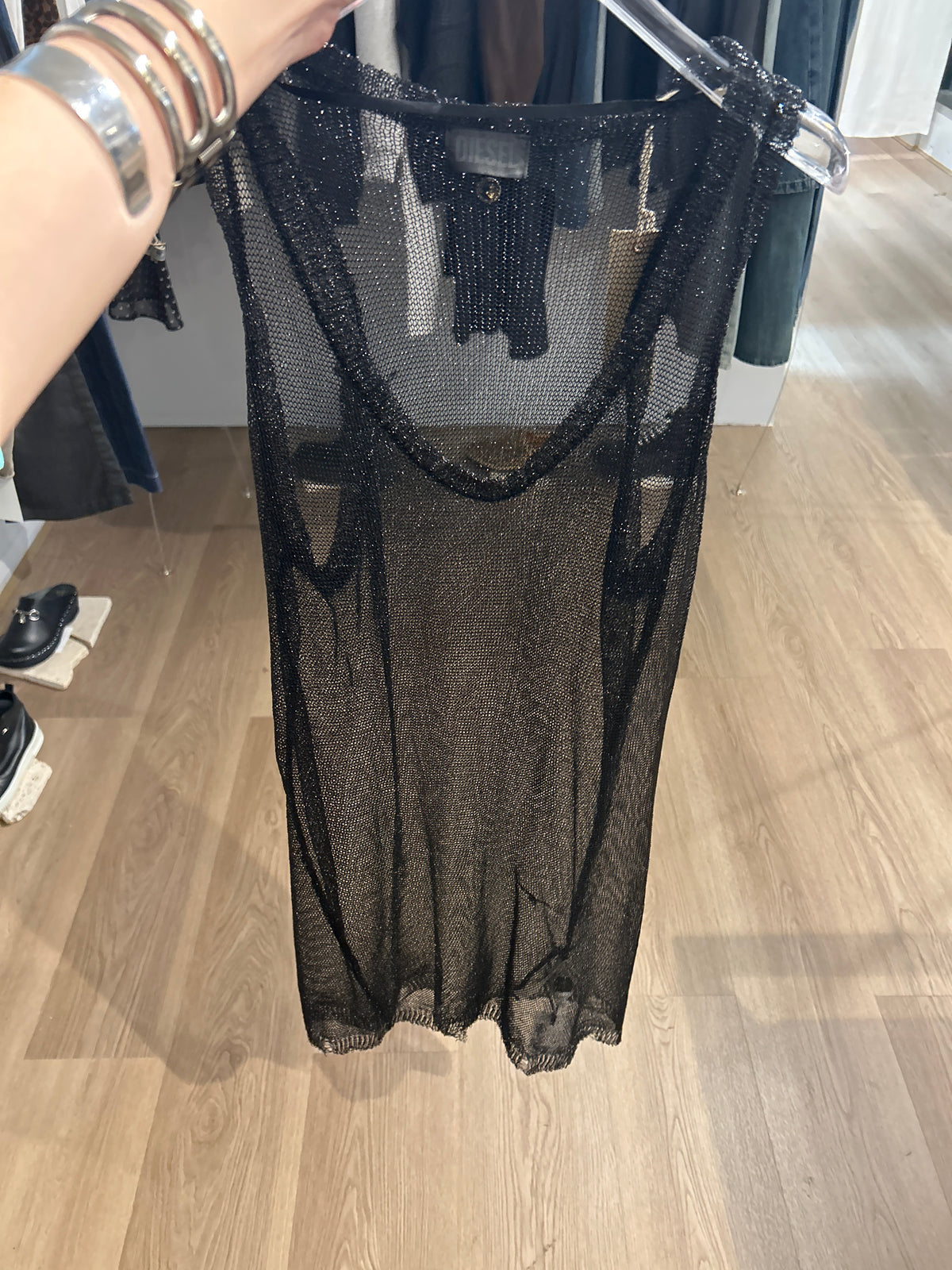 (NEW) (M) DIESEL MESH SLEEVELESS TUNIC