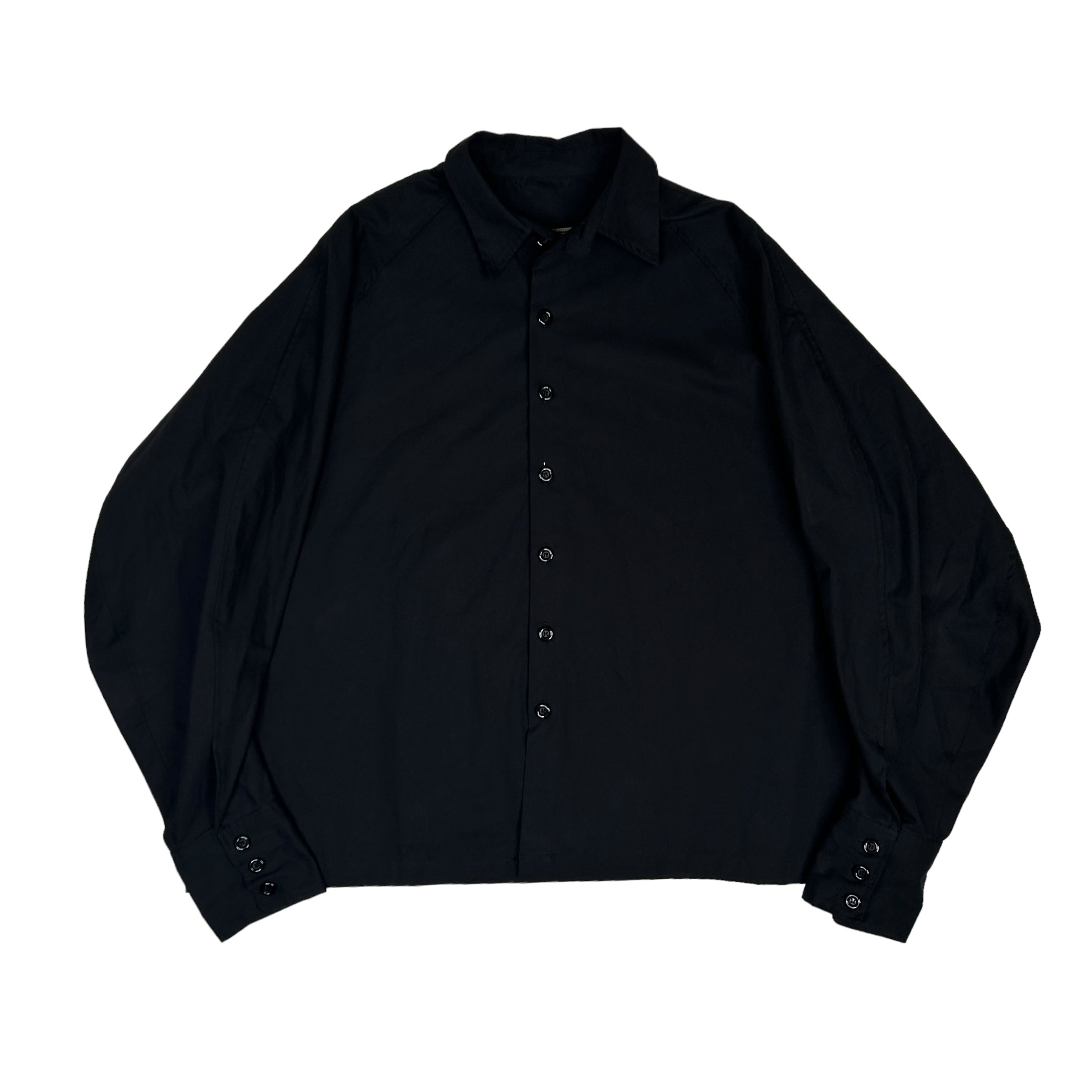 CHRISTOPHER NEMETH OVERSHIRT - BLACK