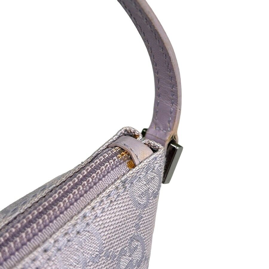 GUCCI GG MONOGRAM BOAT POCHETTE - LILAC