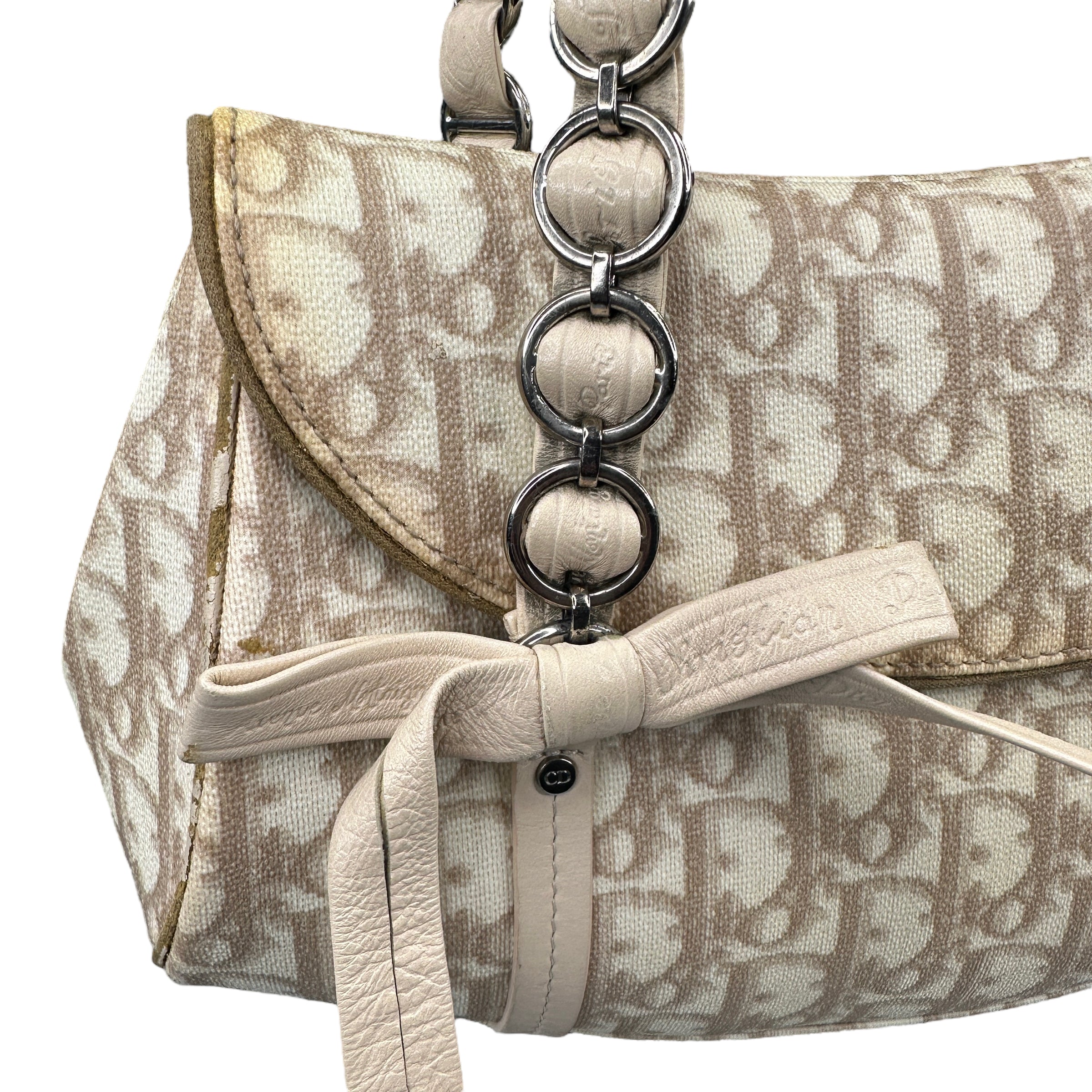 DIOR 2007 ROMANTIQUE MONOGRAM SHOULDER BAG