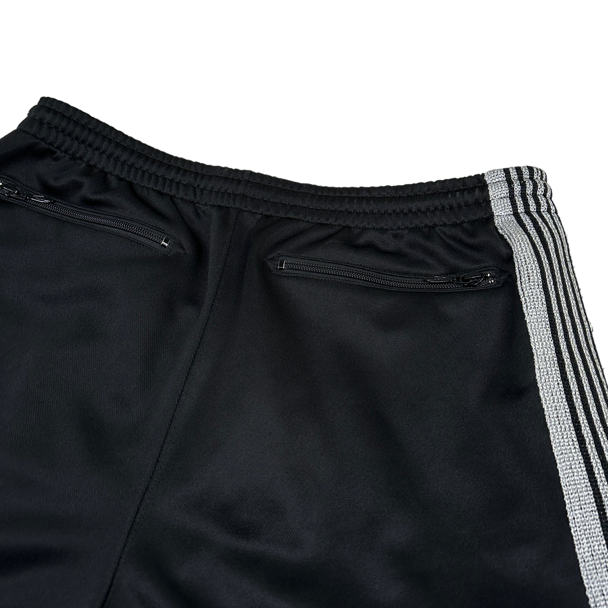 NEEDLES BEAMS EXCLUSIVE TRACK PANTS - BLACK/SILVER