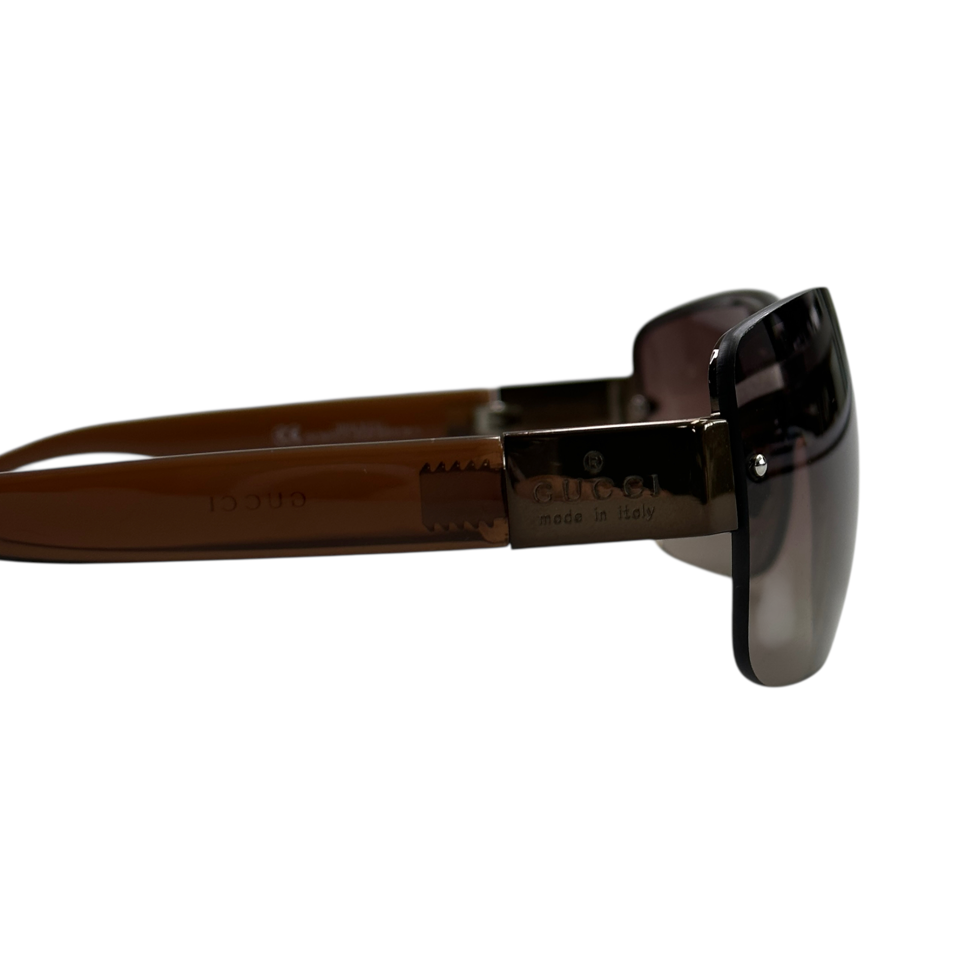 GUCCI 1909/F/S SUNGLASSES - BROWN