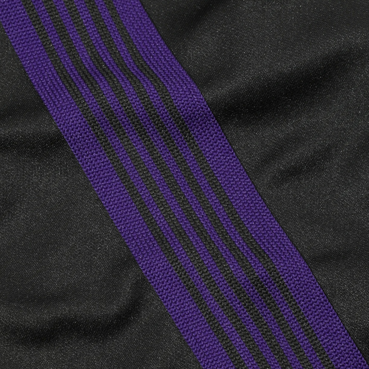 (PRE-ORDER) (NEW) NEEDLES H.D TRACK PANTS - BLACK / PURPLE