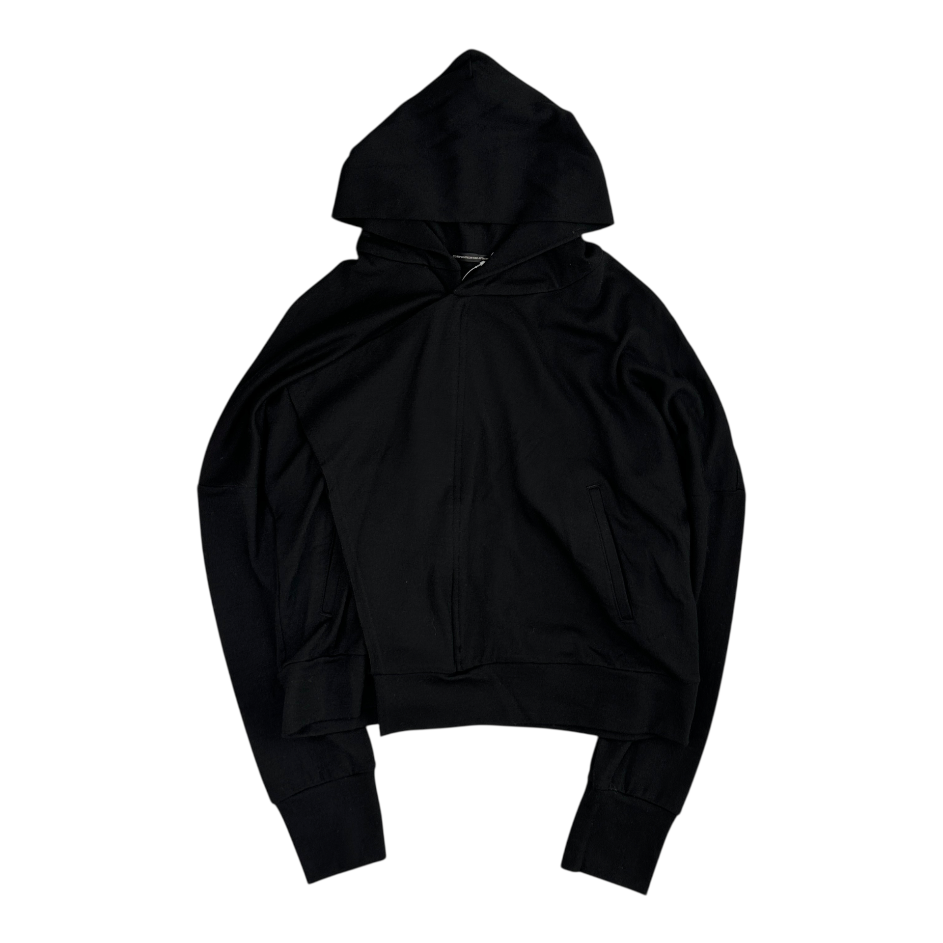 (NEW) (2) YOHJI YAMAMOTO Y'S WOOL HOODIE