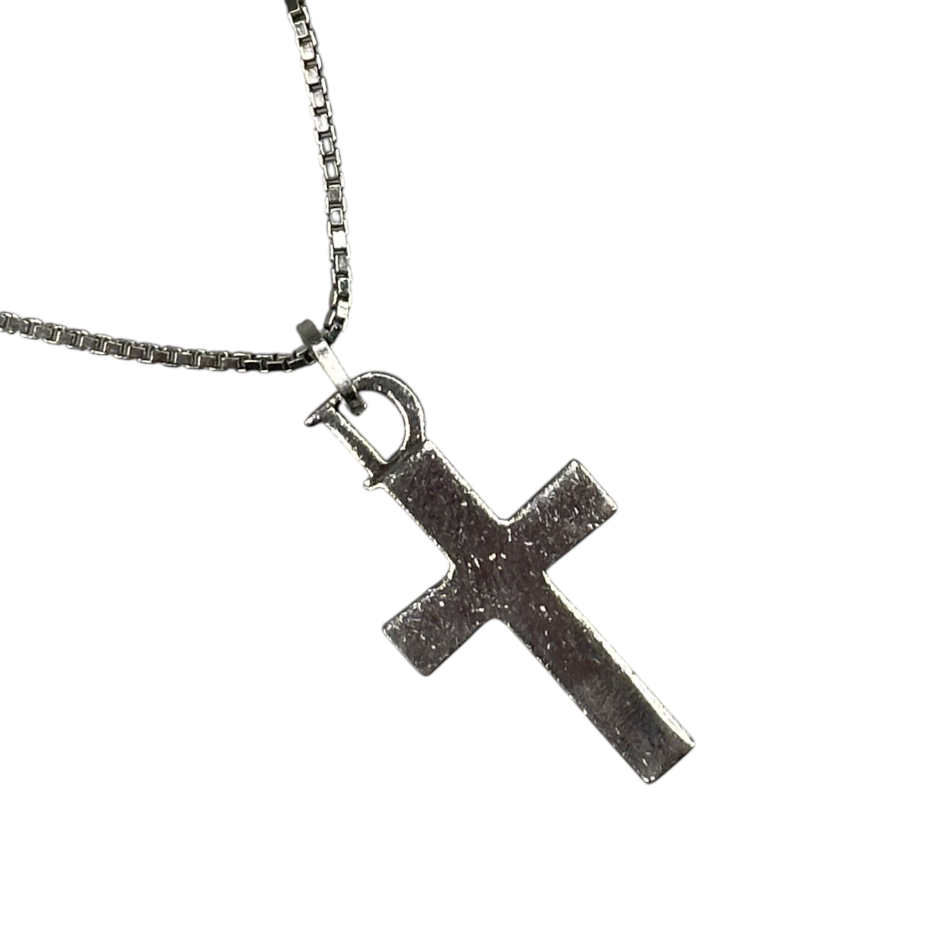 DIOR CRUCIFIX BRACELET - SILVER PLATED