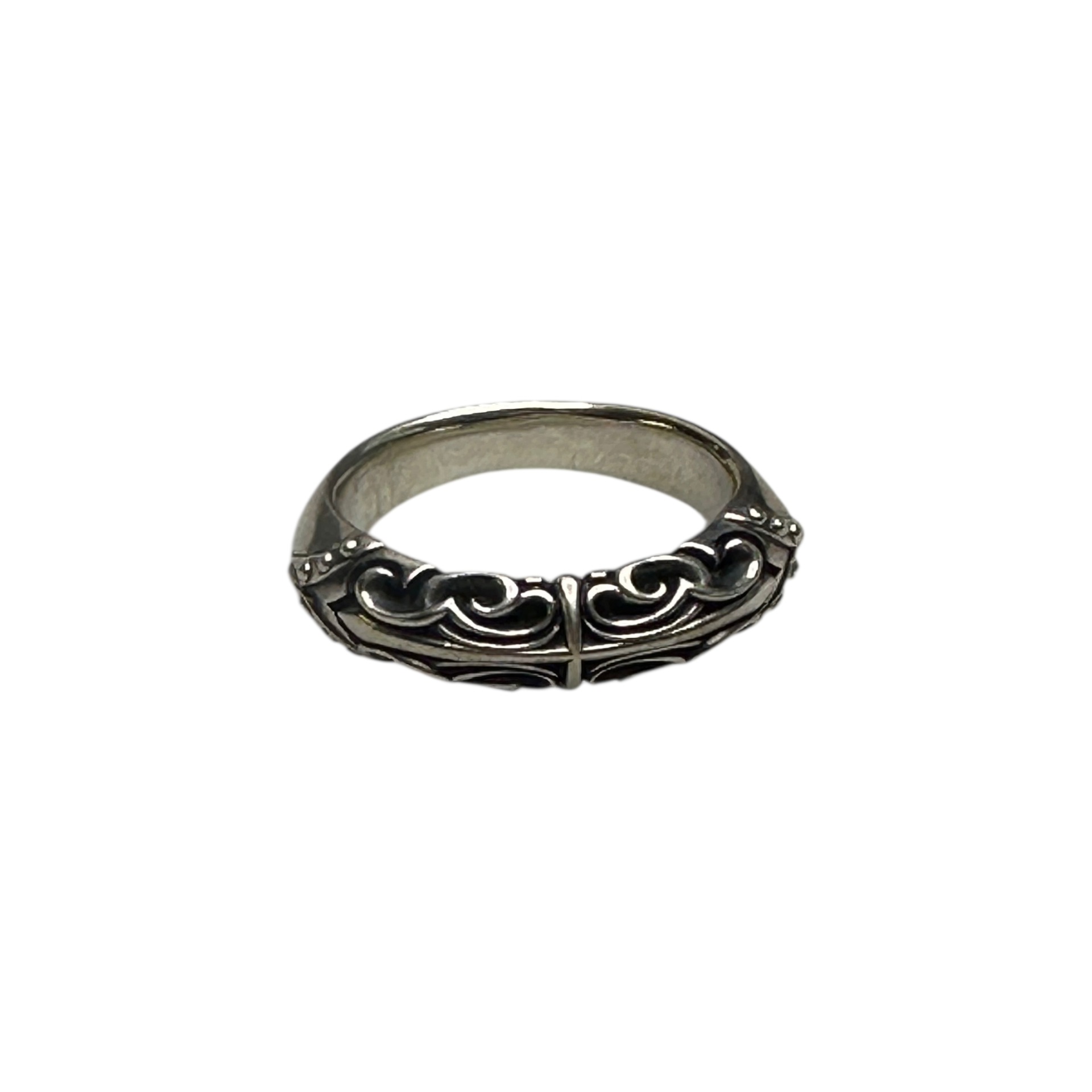 (16) DEAL DESIGN MASQUERADE LINE RING - 925 SILVER