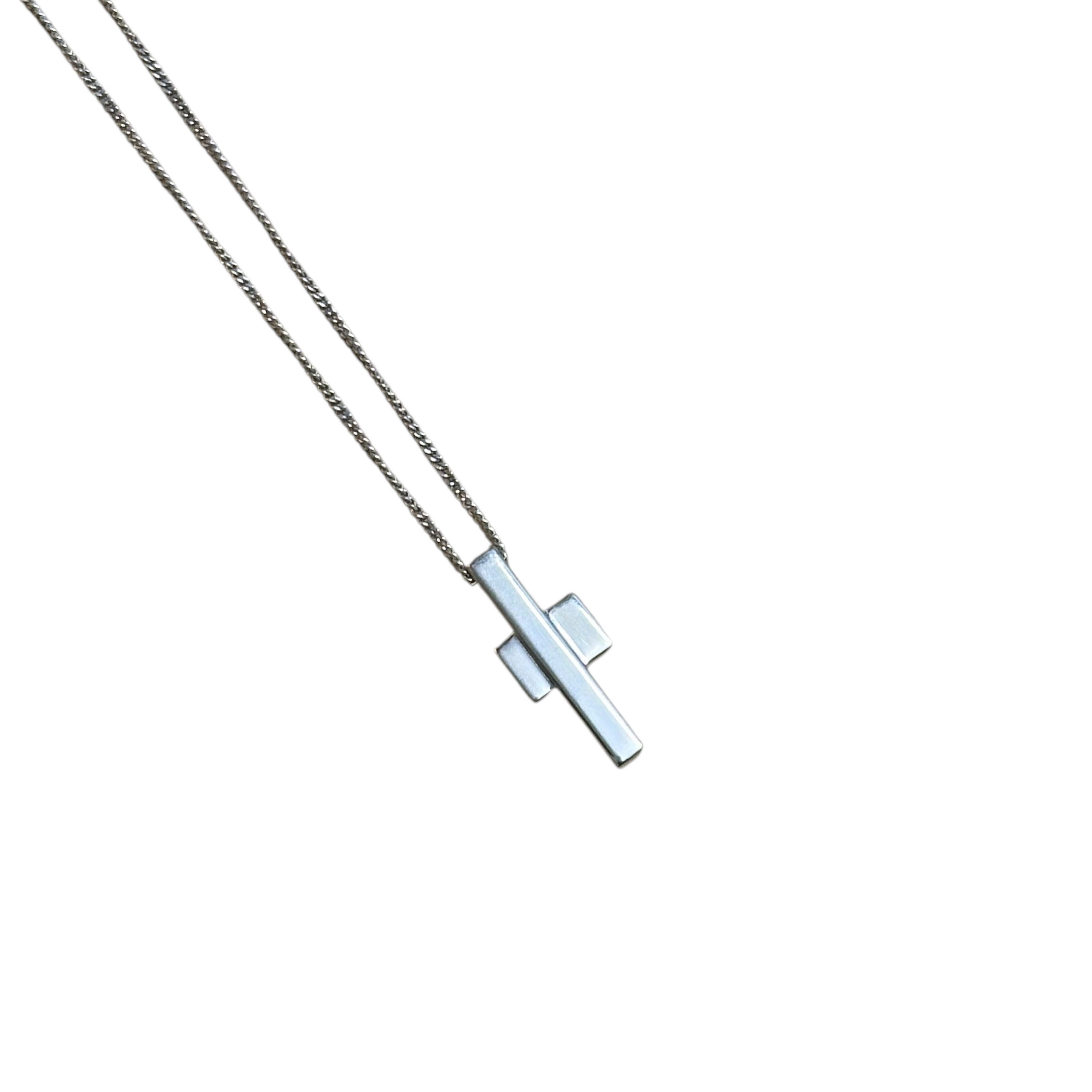 GUCCI CRUCIFIX NECKLACE - 925 SILVER
